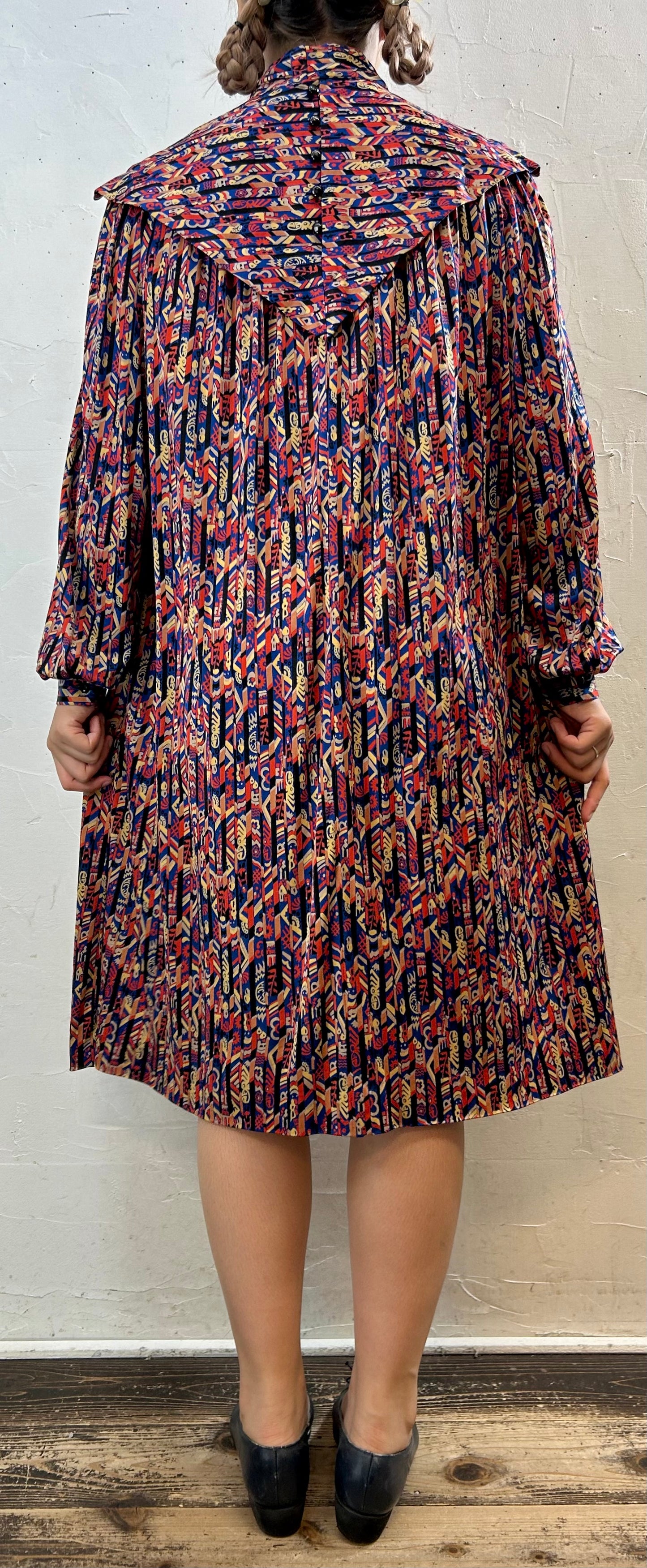 Vintage Dress MADE IN FRANCE [H28161]