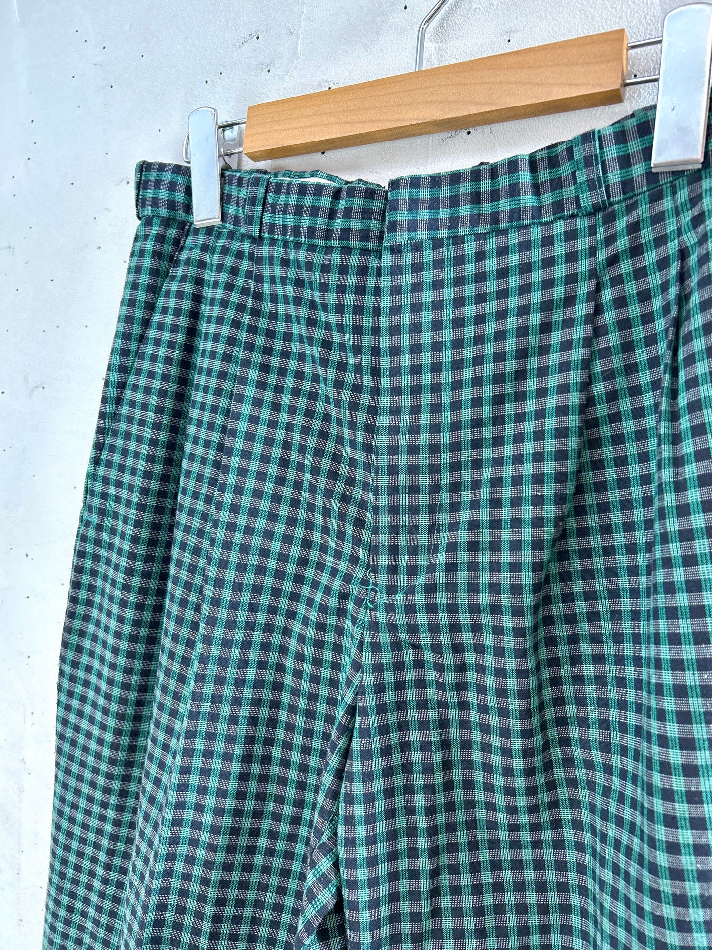 Vintage Plaid Pants  [C29673]