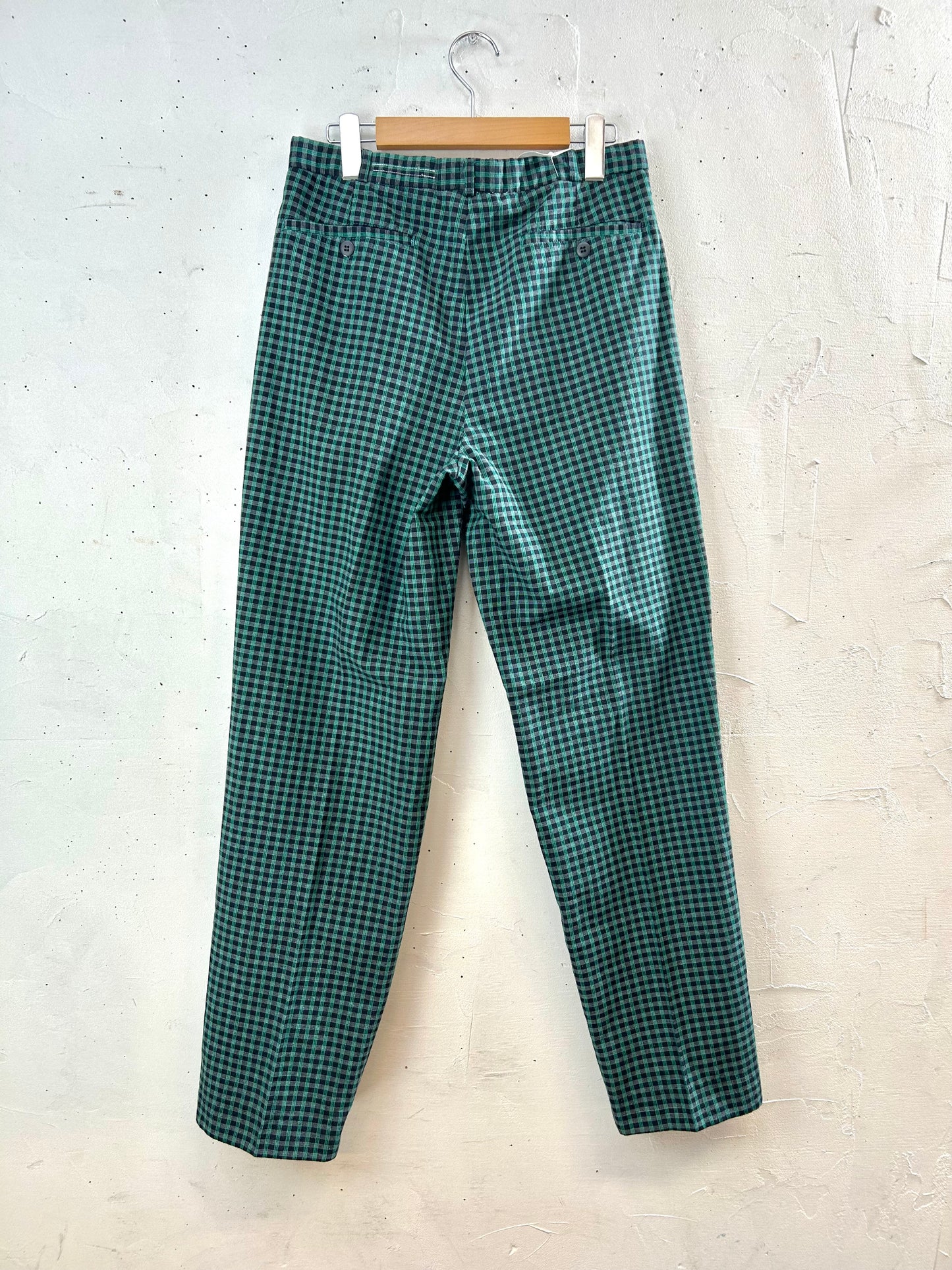 Vintage Plaid Pants  [C29673]