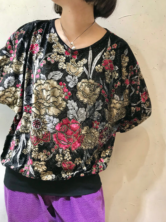 Vintage Velours Tops 〜GOLDENGATE〜 [K25472]