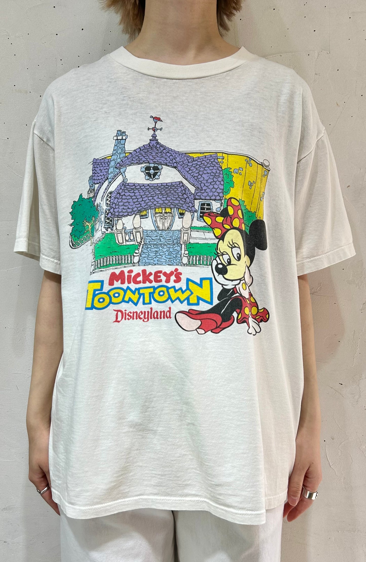 '90s Vintage Disney T-Shirt MADE IN USA [D26821]