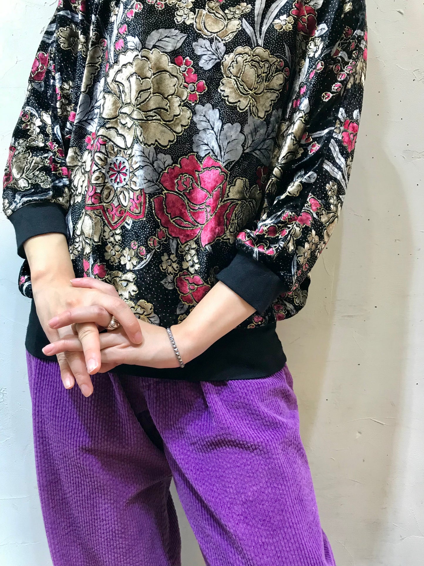 Vintage Velours Tops 〜GOLDENGATE〜 [K25472]