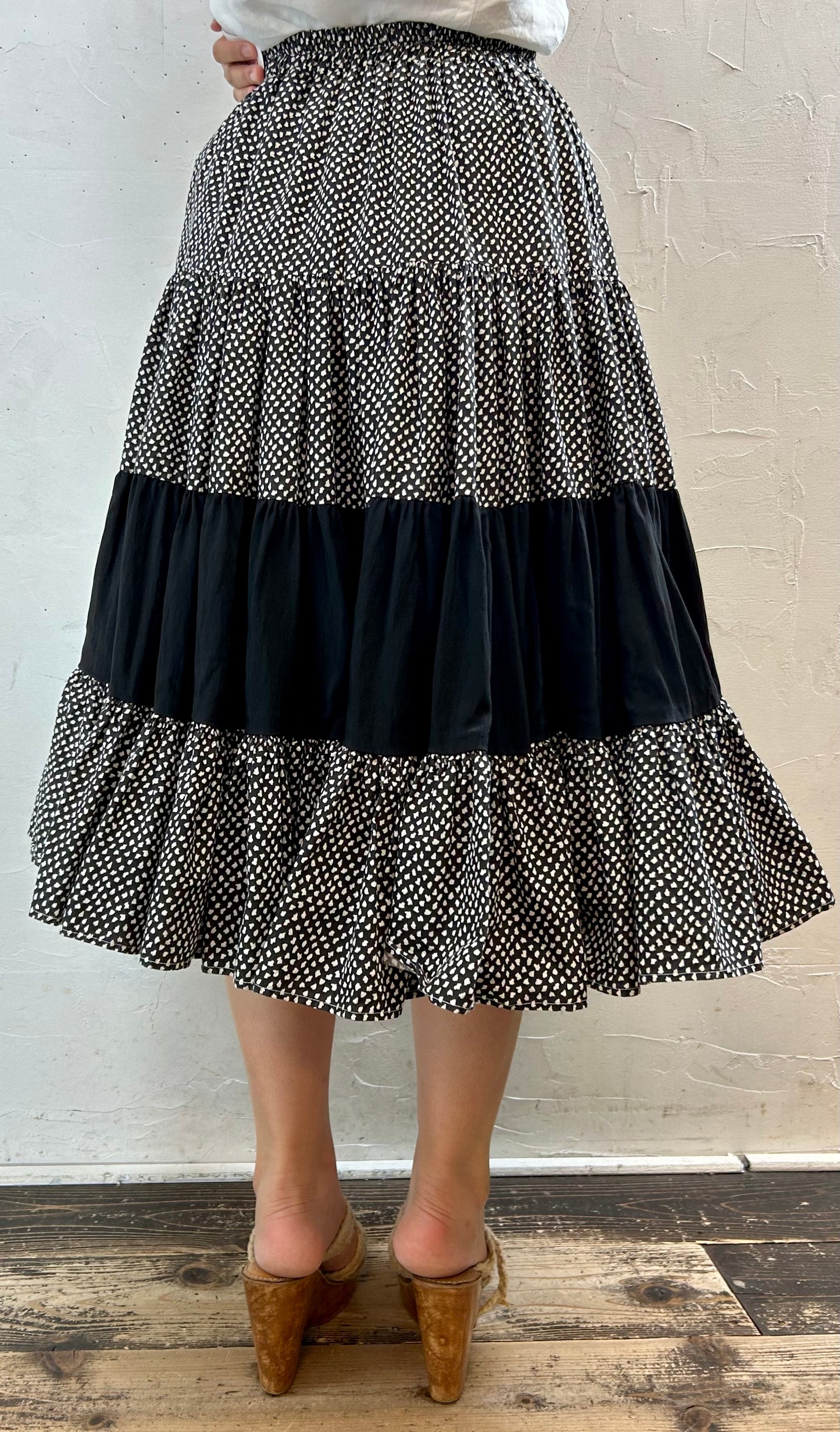 Vintage Tiered Skirt [G27987]