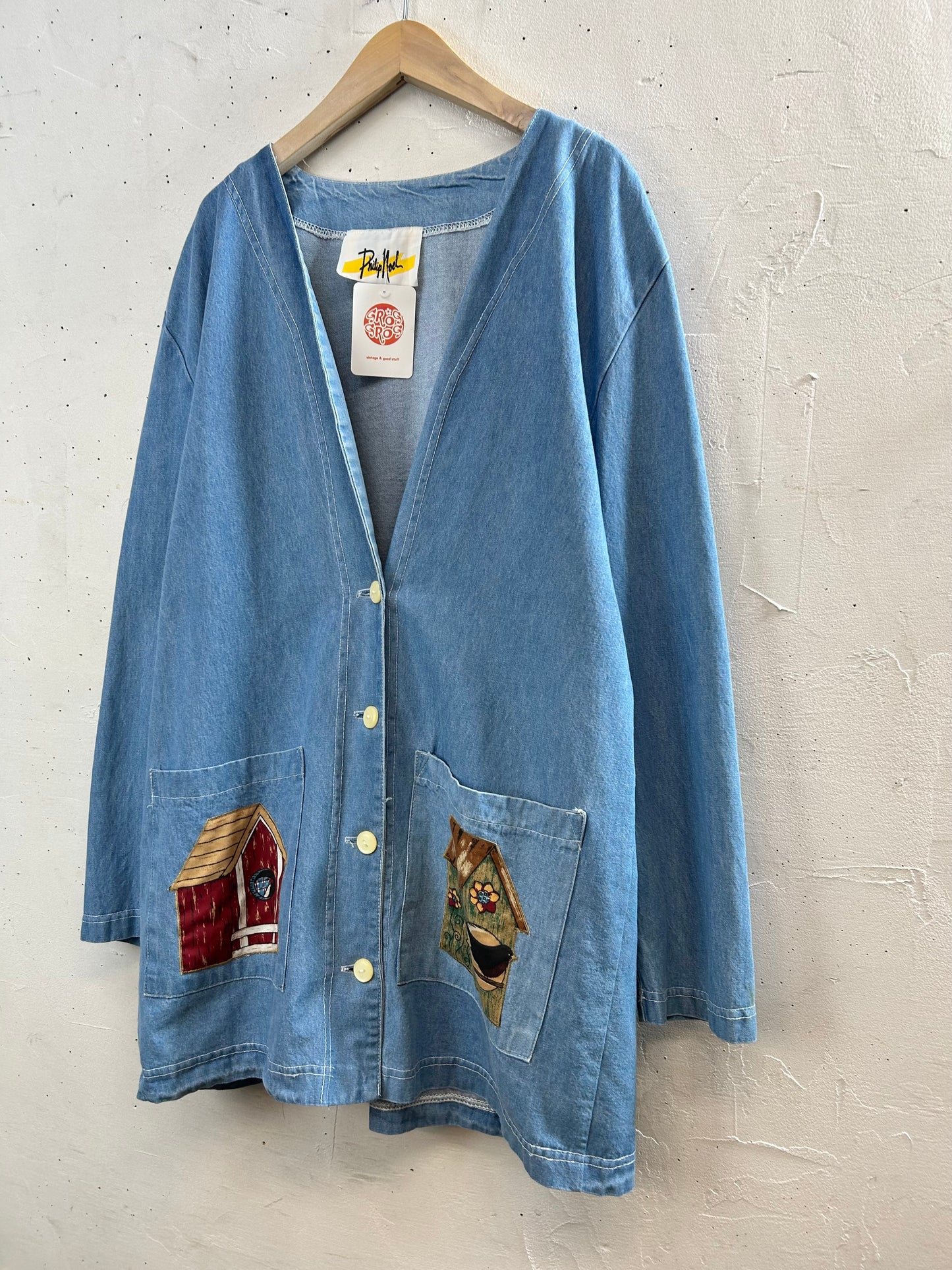 Vintage Denim Jacket MADE IN USA [D29909]