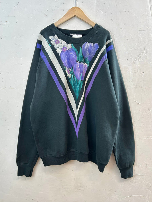 Vintage Hand Painted Sweat [C29686]