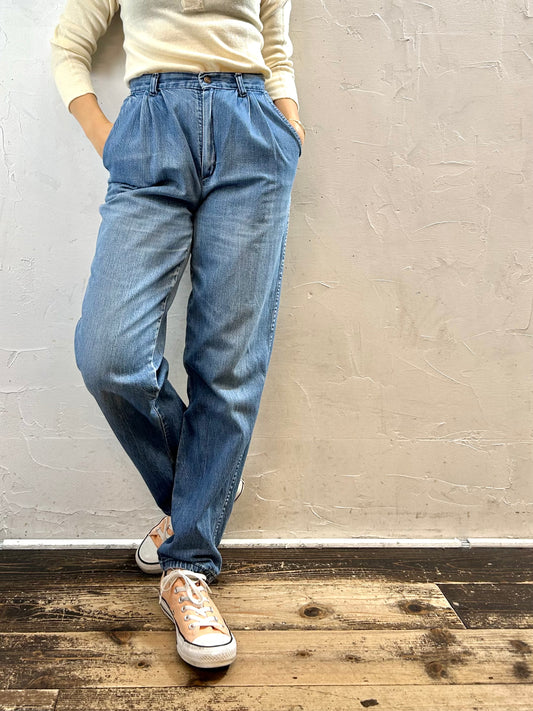 ’70s Vintage Denim Pants  [I28583]