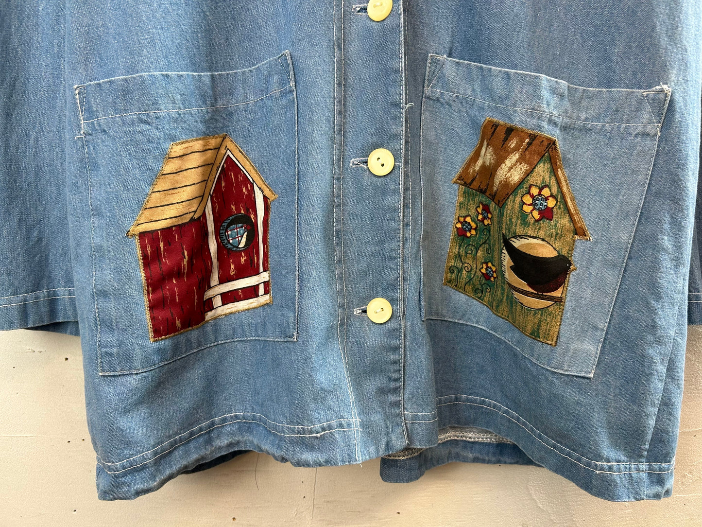 Vintage Denim Jacket MADE IN USA [D29909]