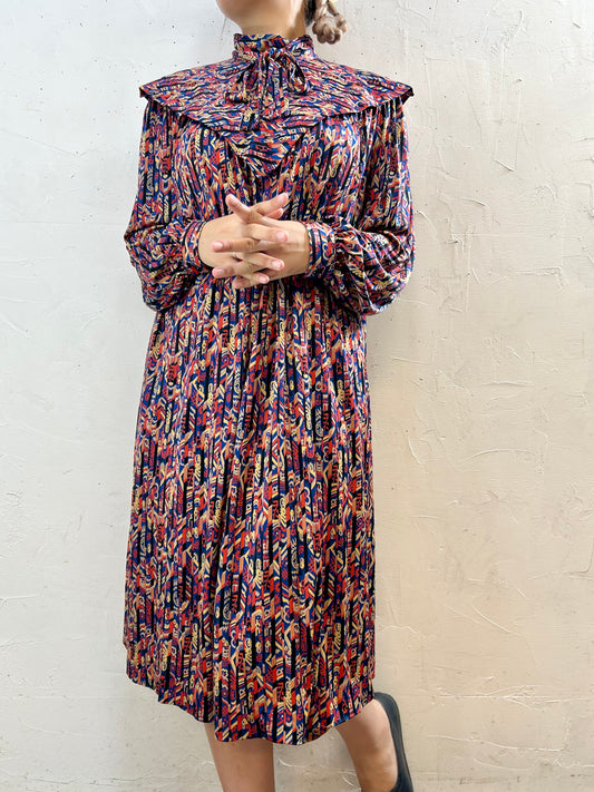 Vintage Dress MADE IN FRANCE [H28161]