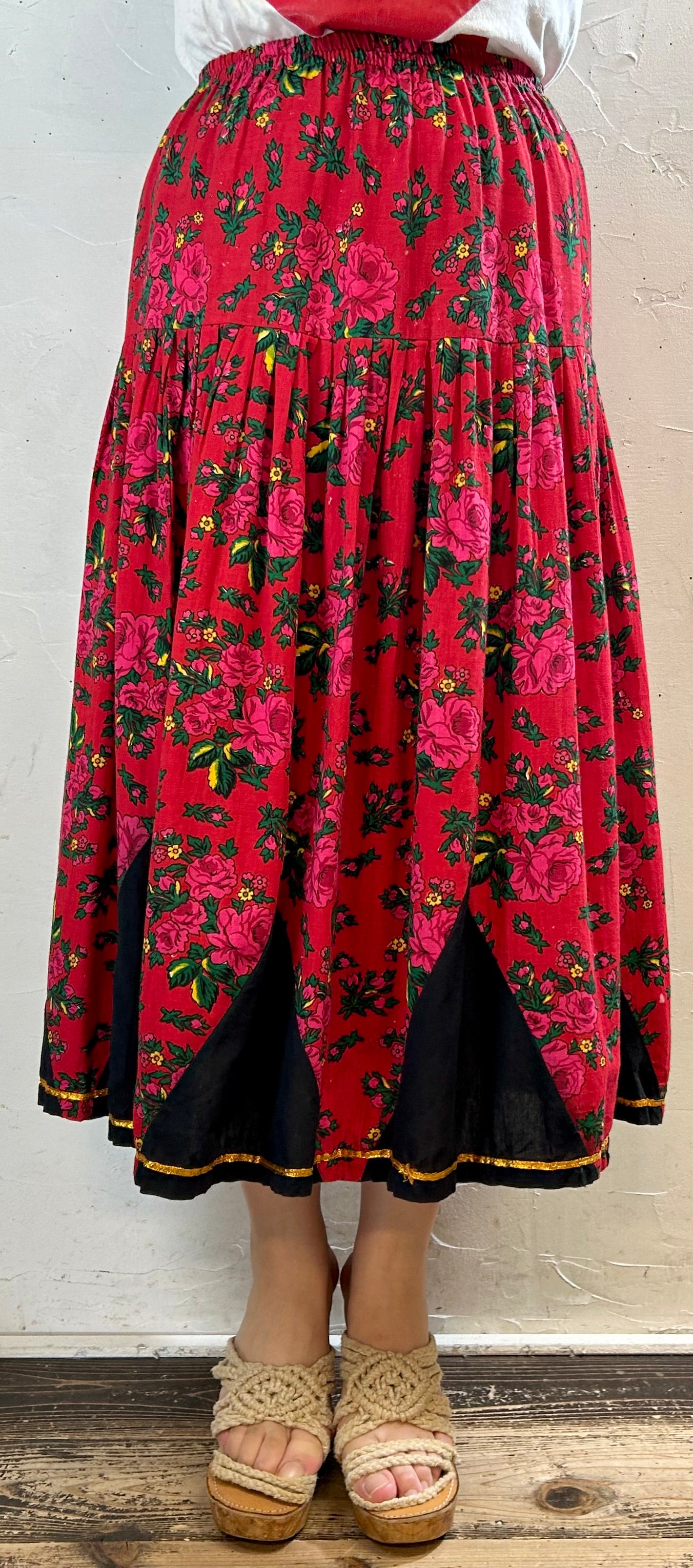 Vintage Tiered Skirt [G27838]