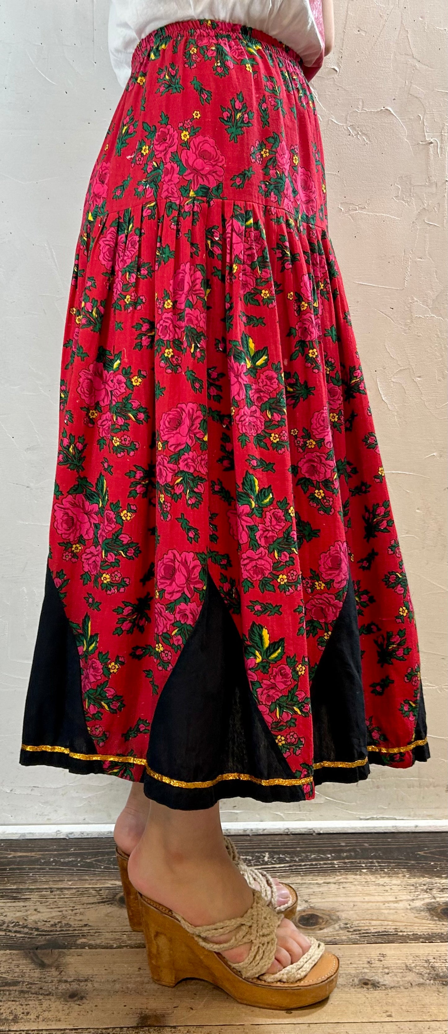 Vintage Tiered Skirt [G27838]