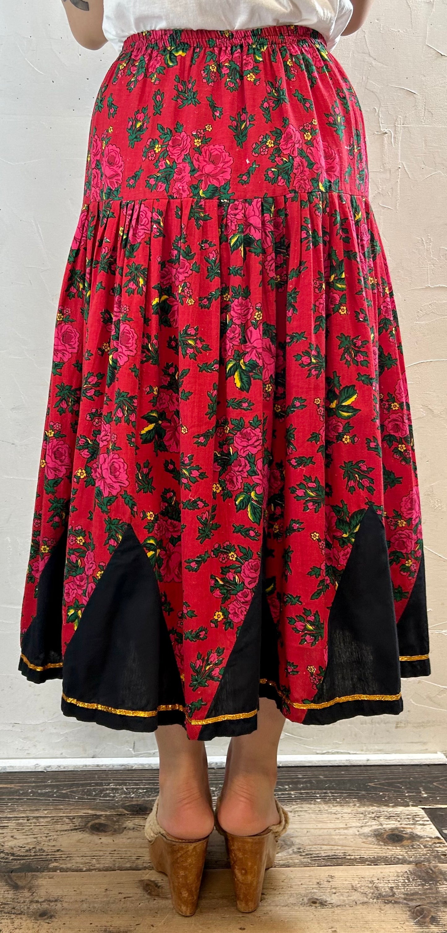 Vintage Tiered Skirt [G27838]