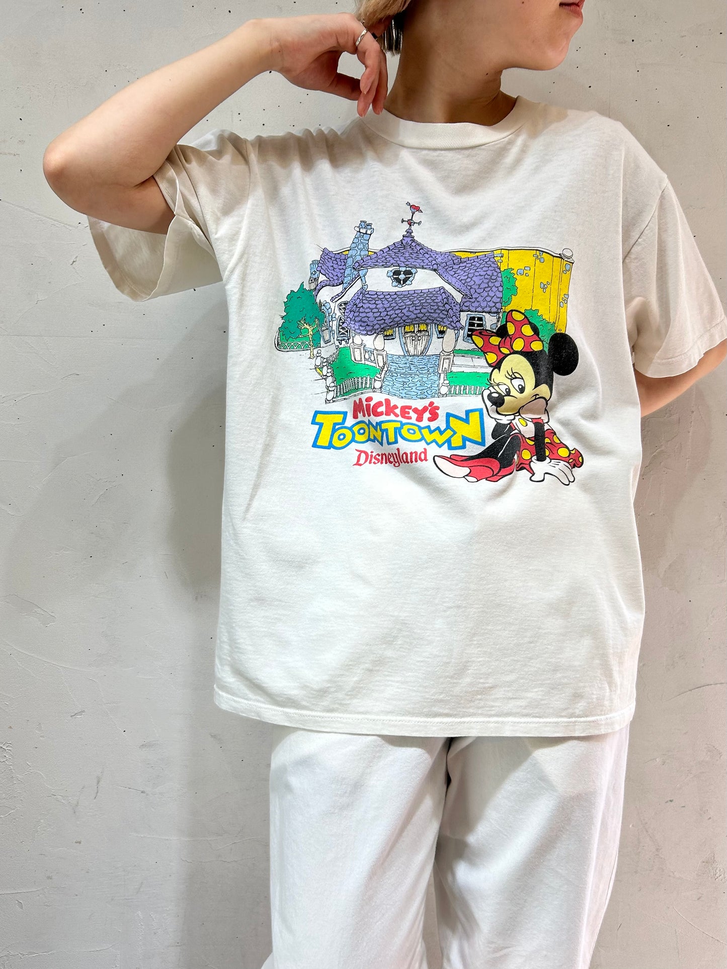 '90s Vintage Disney T-Shirt MADE IN USA [D26821]