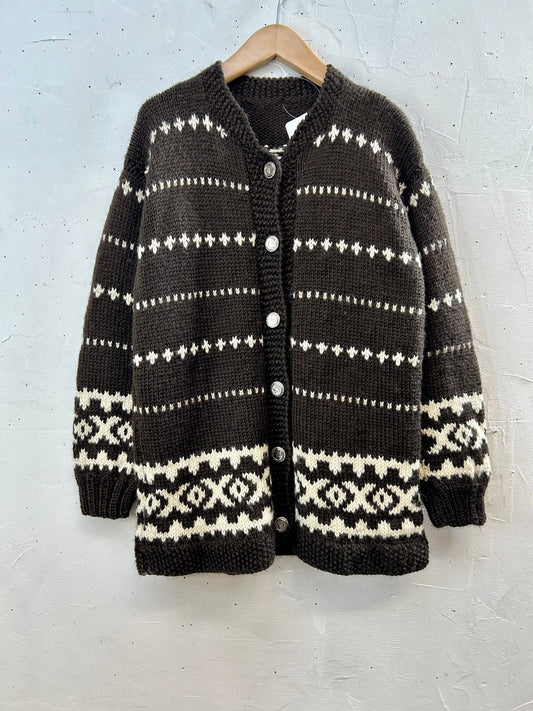 Vintage Knit Cardigan [K28797]