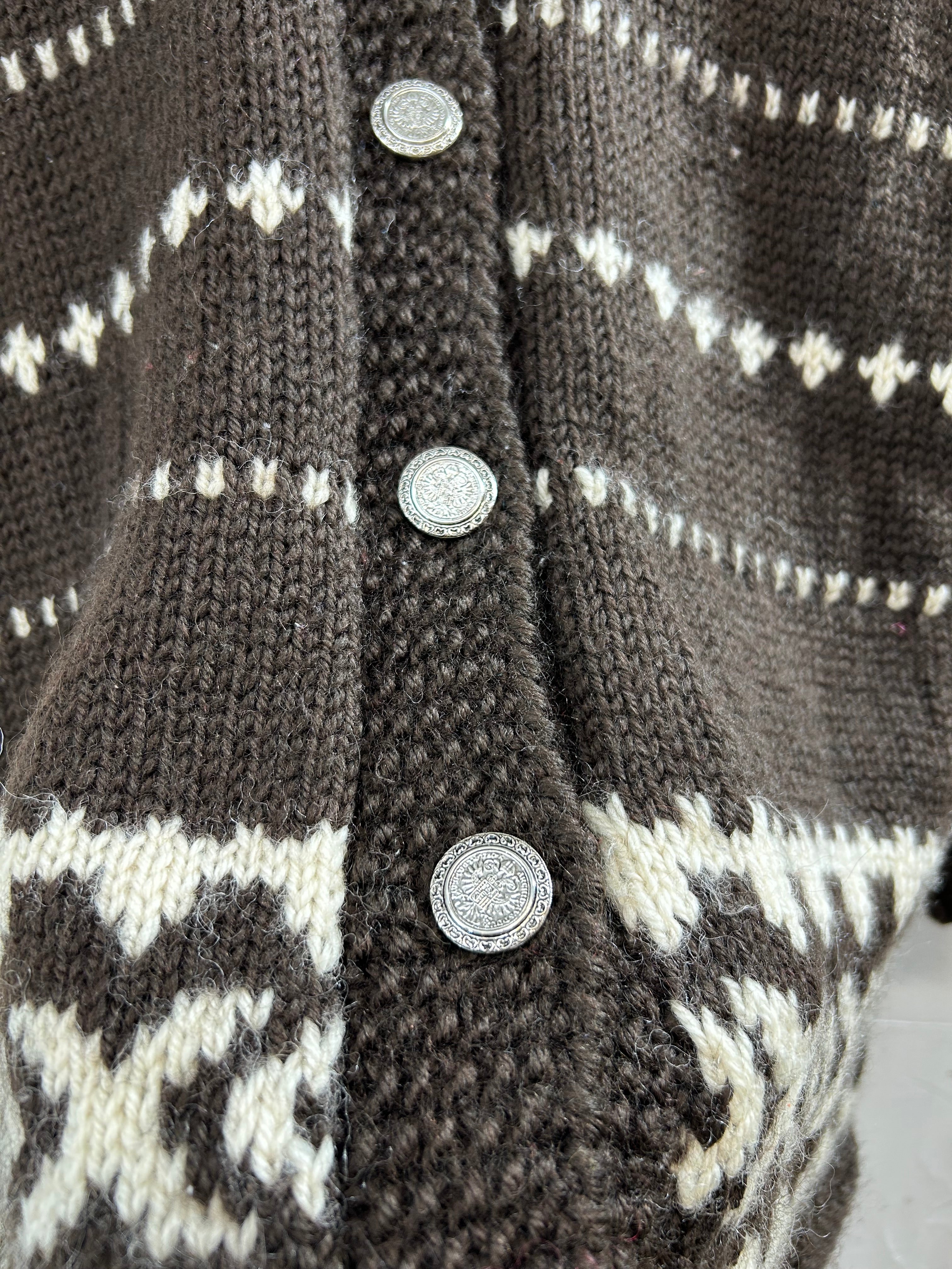Vintage Knit Cardigan [K28797] – GROGGROG