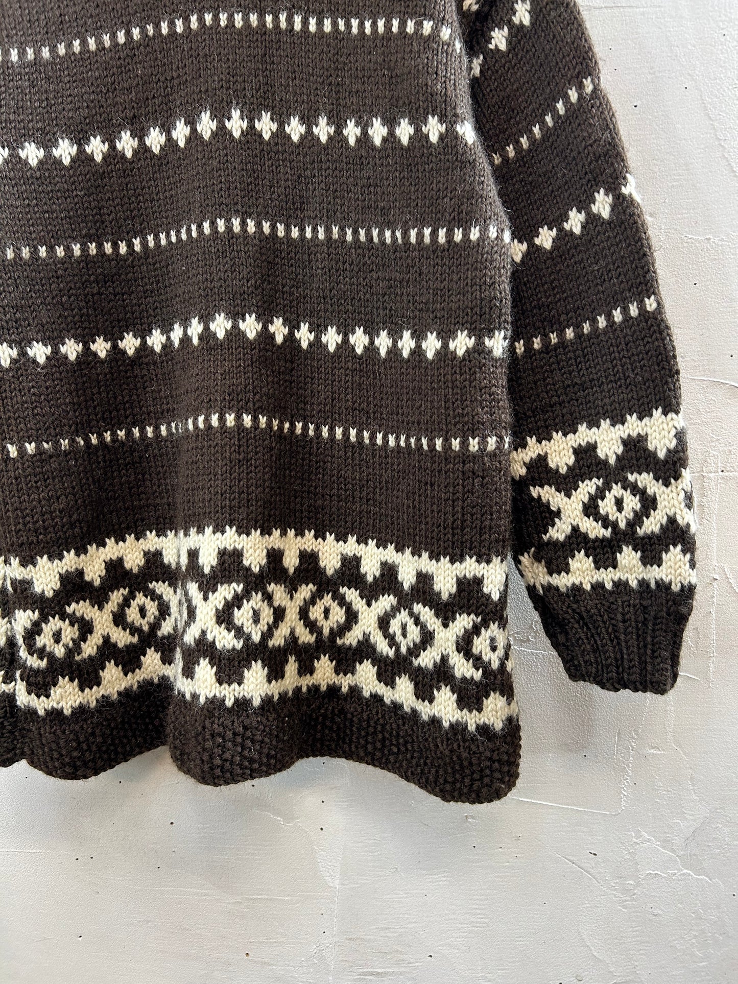 Vintage Knit Cardigan [K28797]