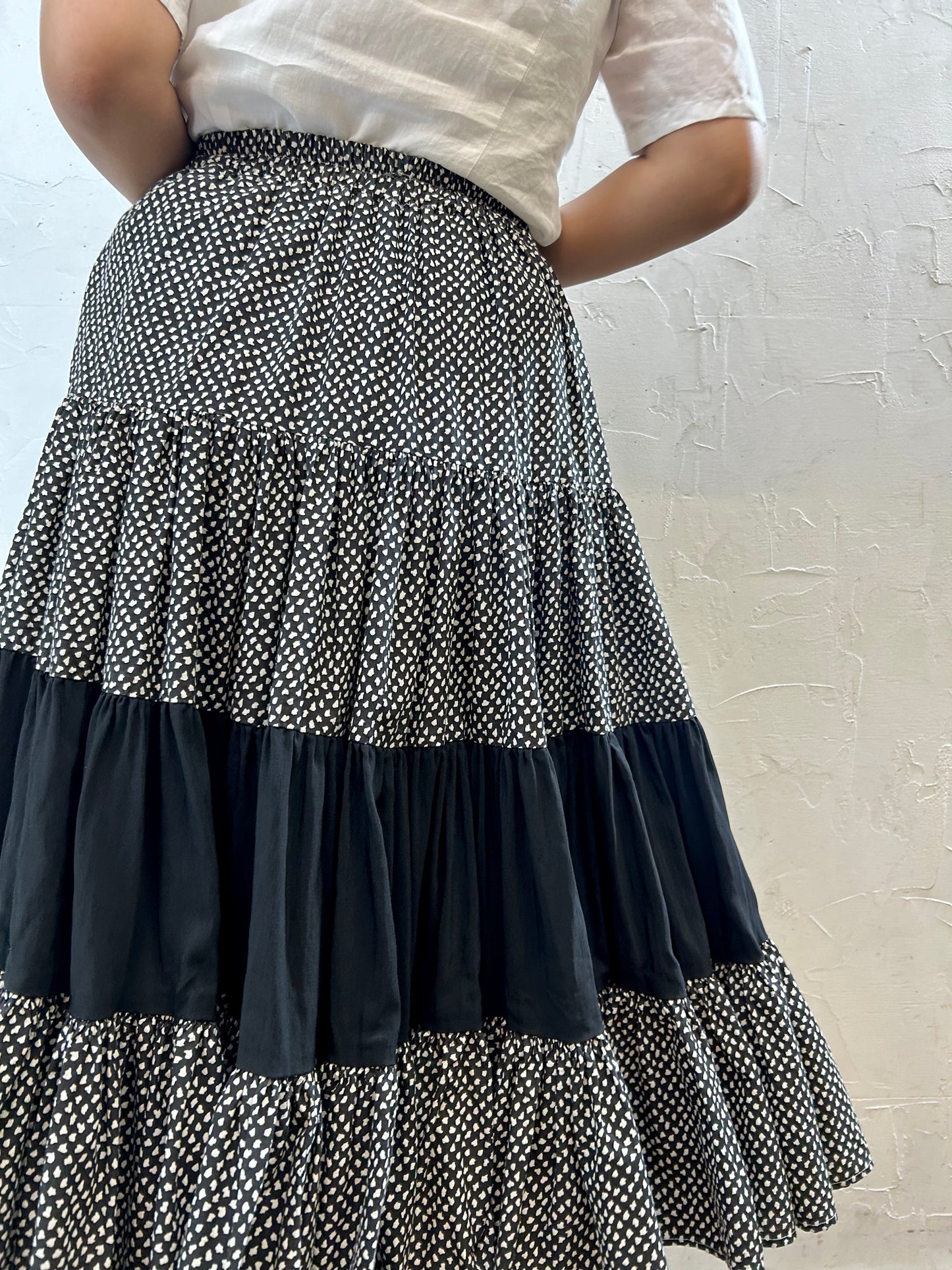 Vintage Tiered Skirt [G27987]