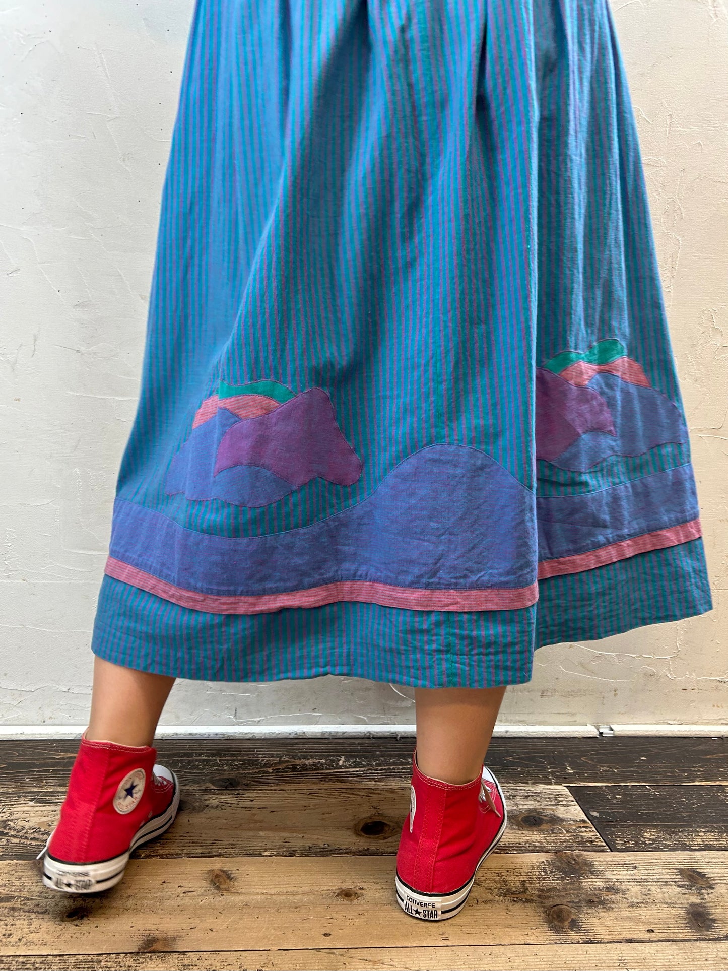 Vintage Stripe Skirt 〜Westfalen-stoffe〜 [H28157]