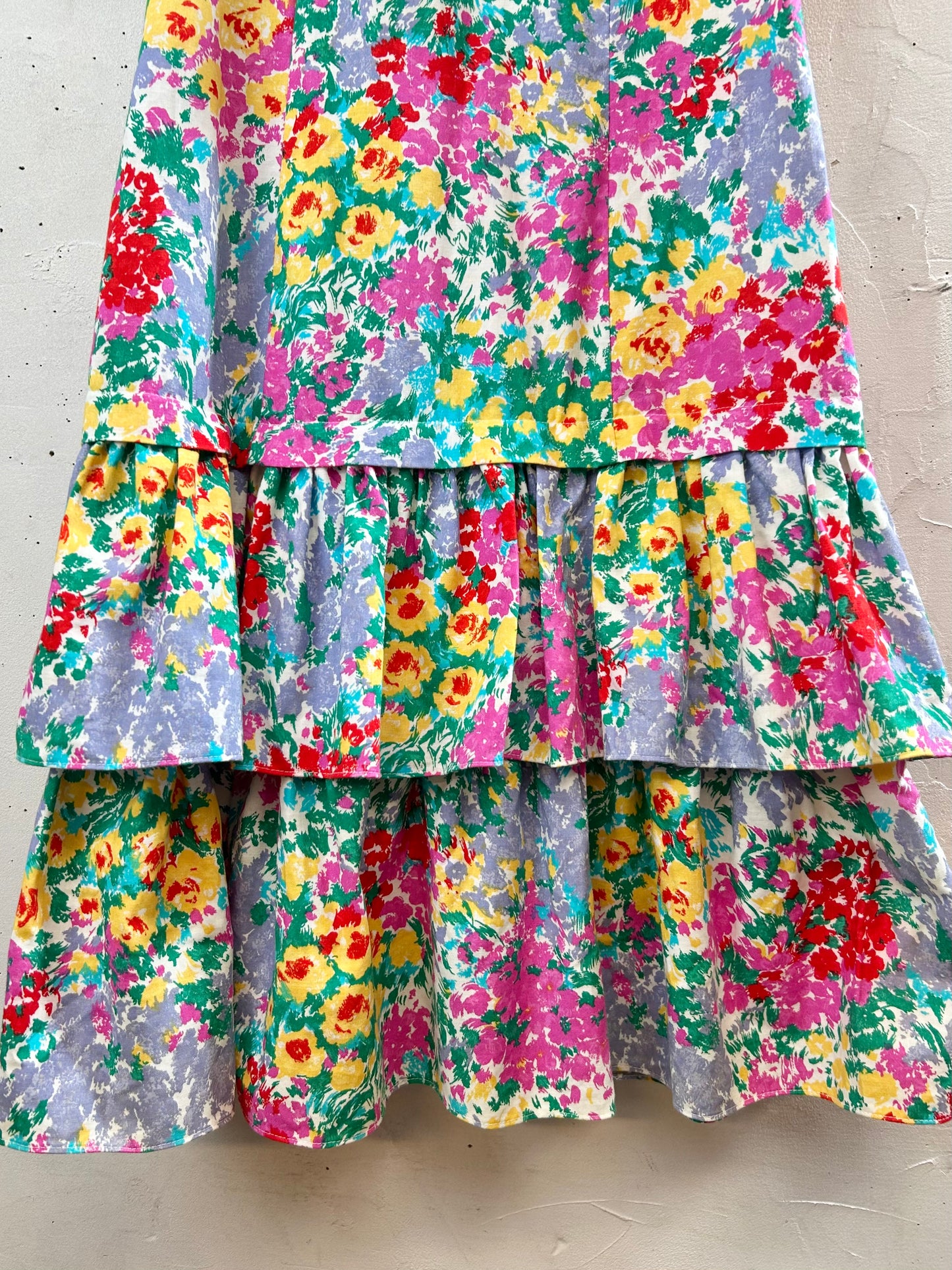 Vintage Tiered Dress 〜LESLIE FAY〜 [E30330]