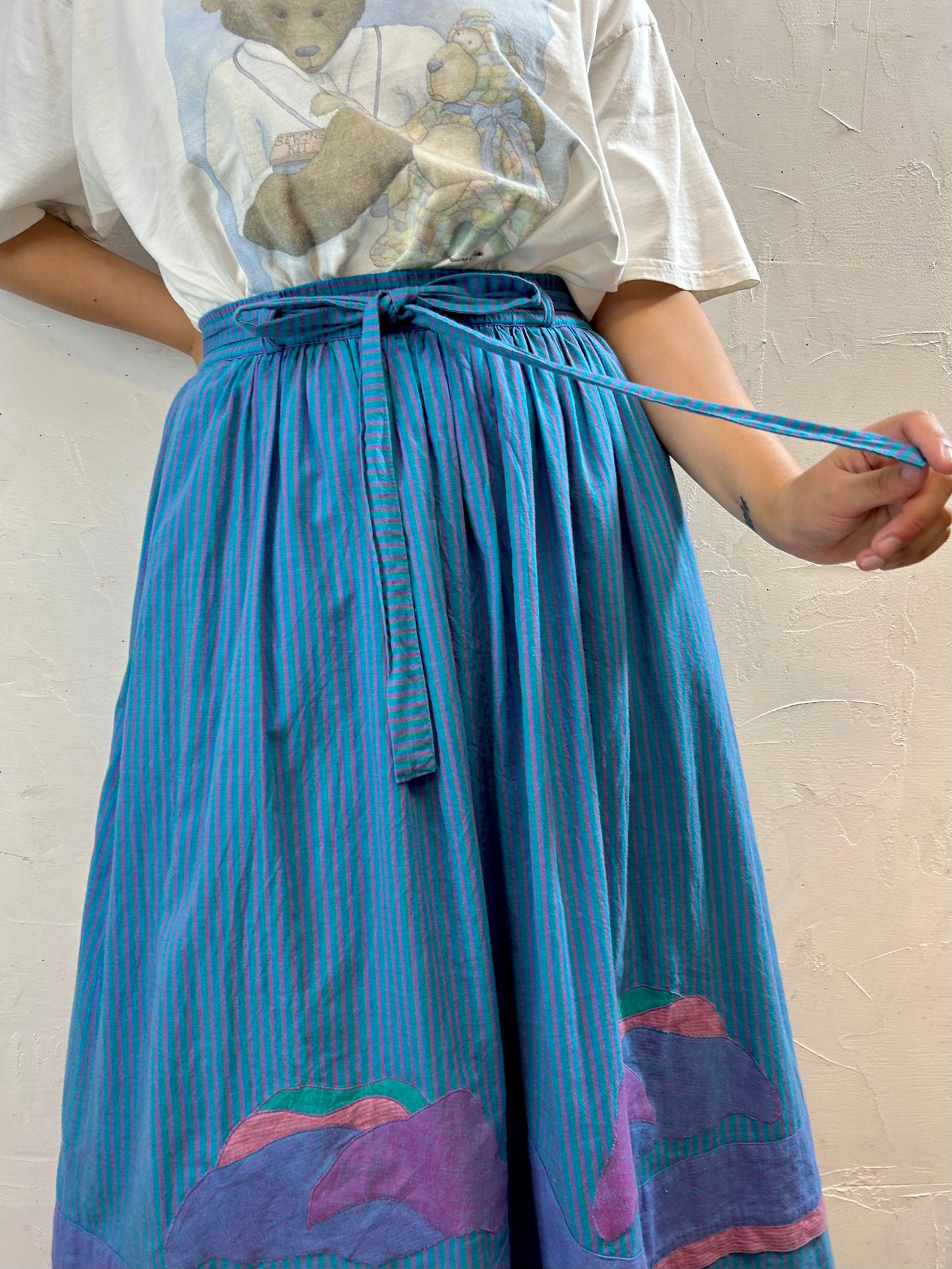 Vintage Stripe Skirt 〜Westfalen-stoffe〜 [H28157]