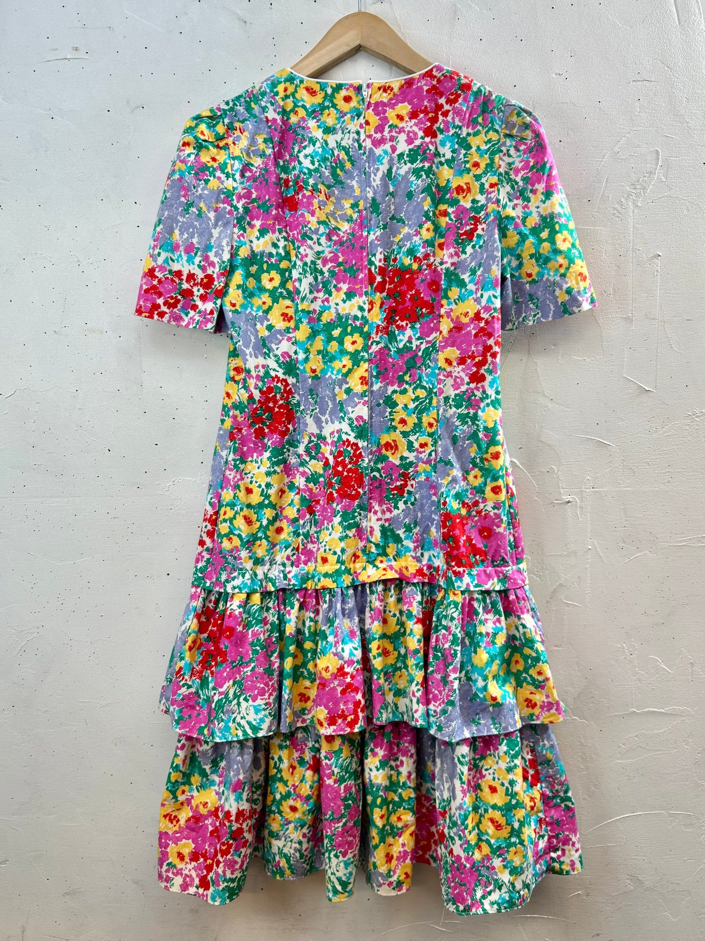 Vintage Tiered Dress 〜LESLIE FAY〜 [E30330]