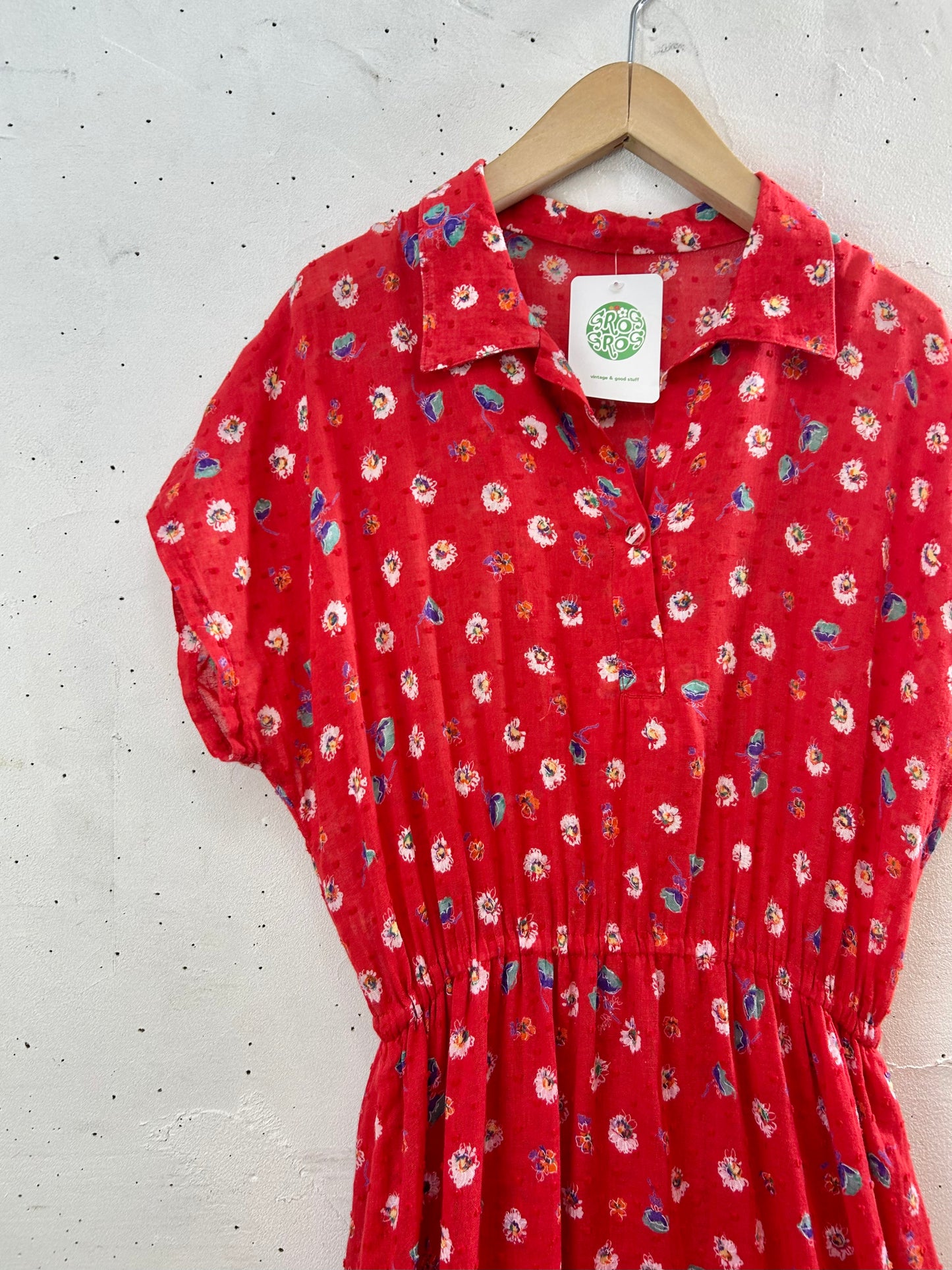 Vintage Flower Dress [E30329]