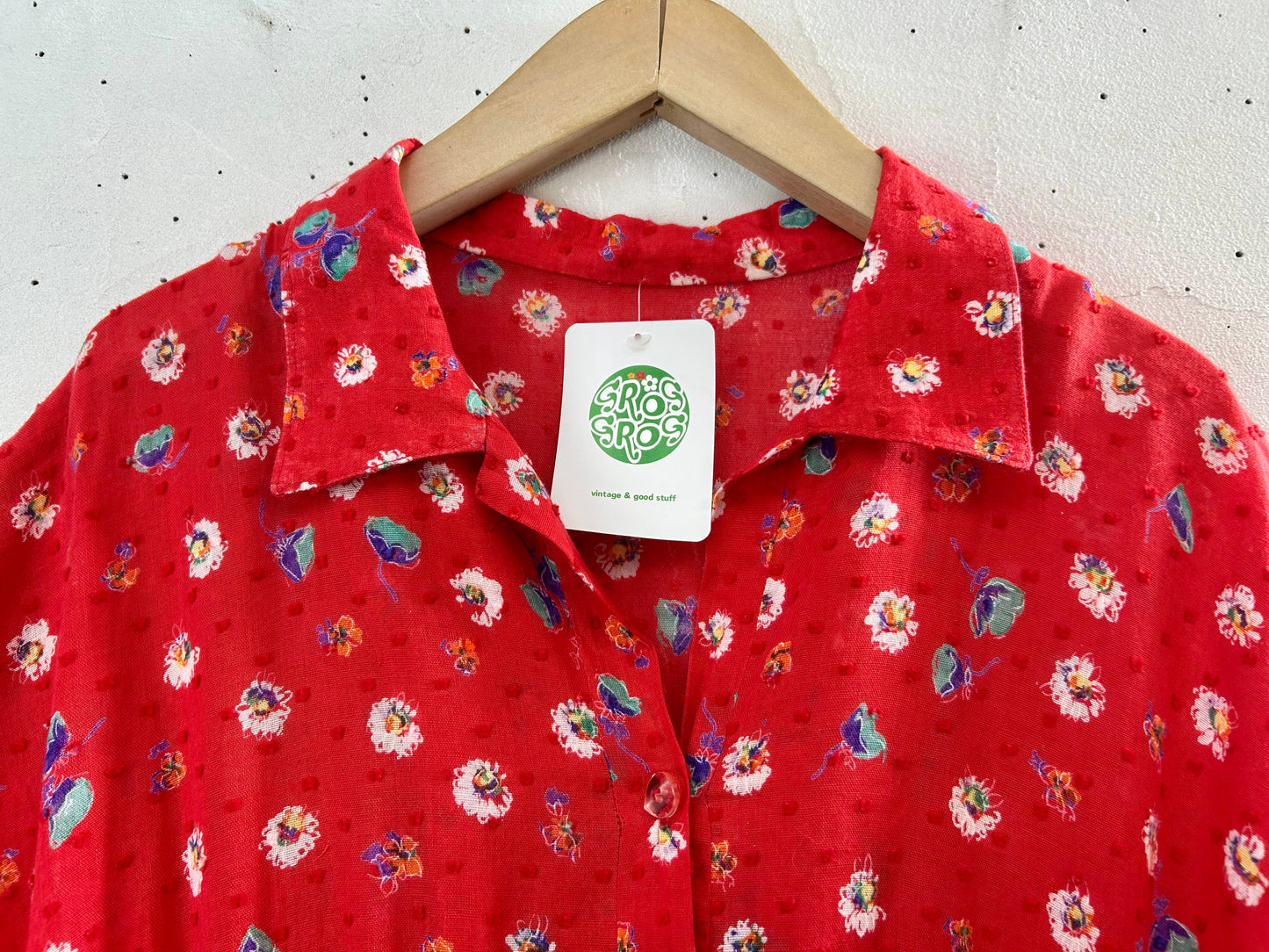 Vintage Flower Dress [E30329]