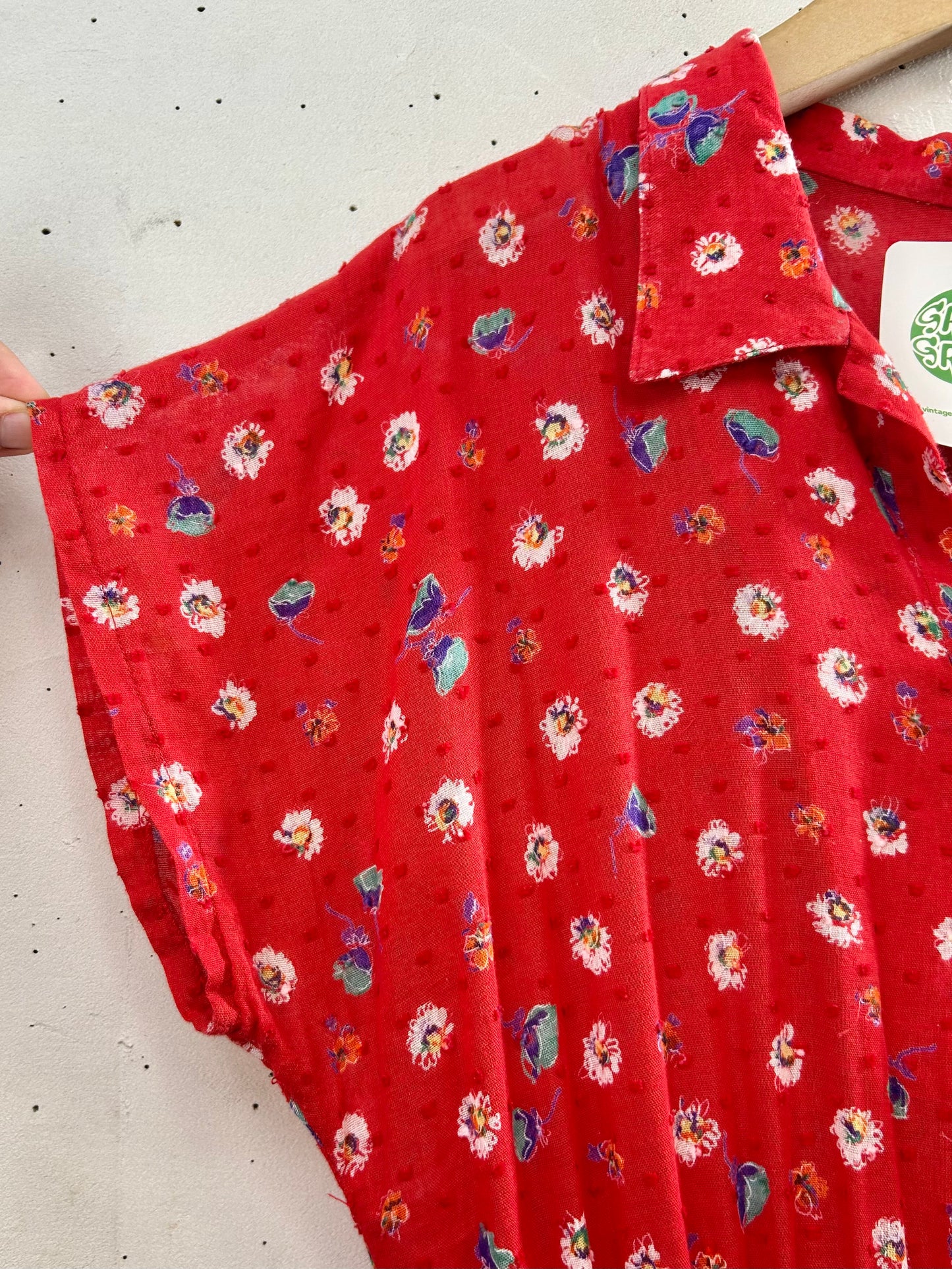 Vintage Flower Dress [E30329]