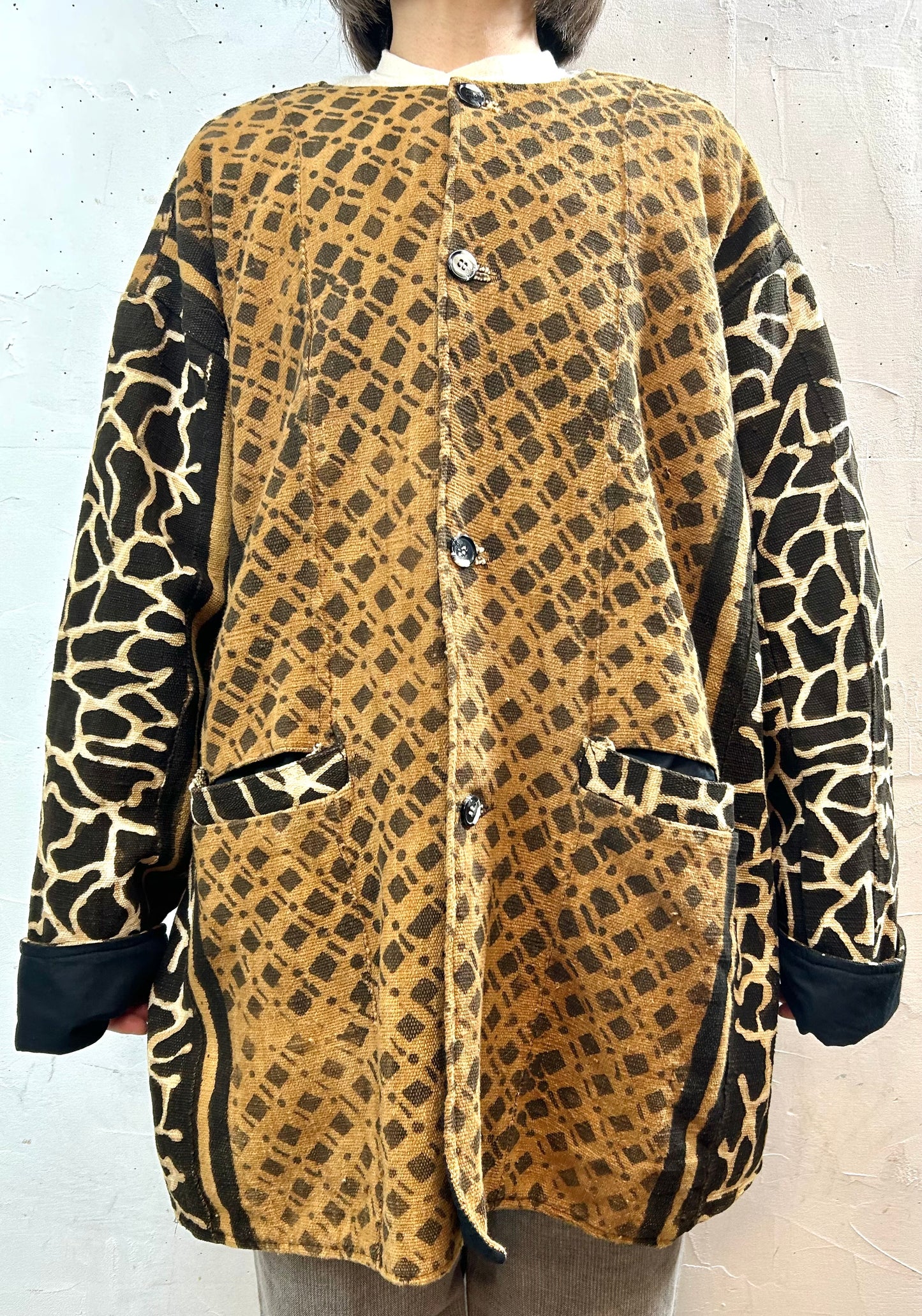 Vintage Rug Jacket [L29034]