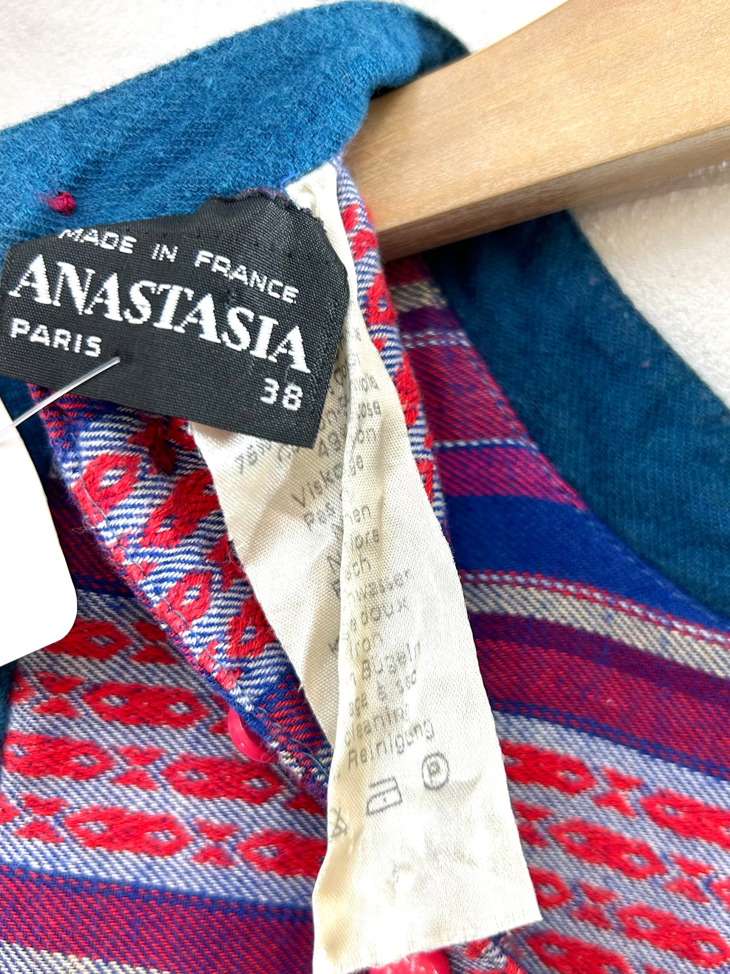 Vintage Dress MADE IN FRANCE 〜ANASTASIA〜 [I28364]
