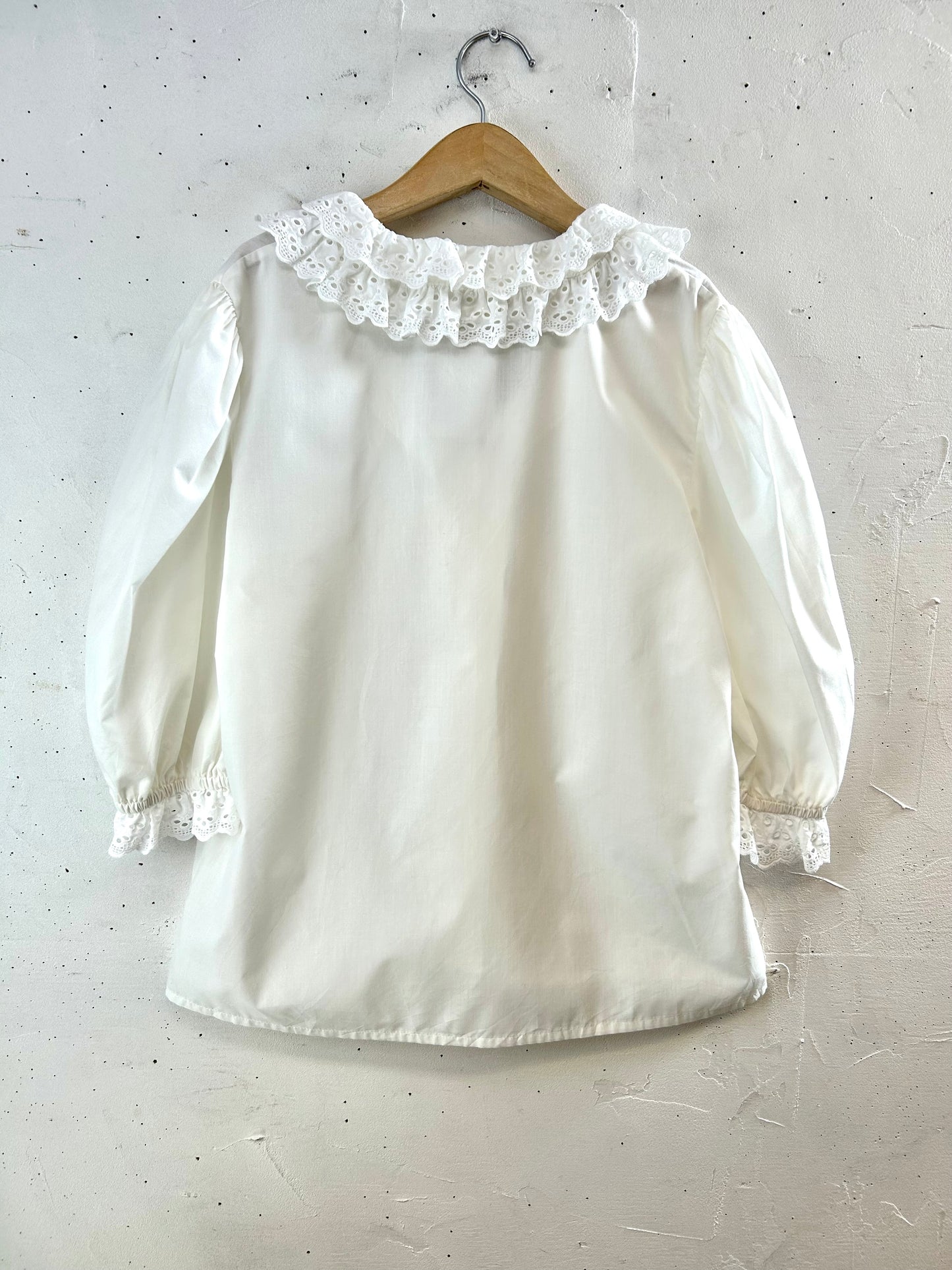 Vintage White Blouse [F30541]