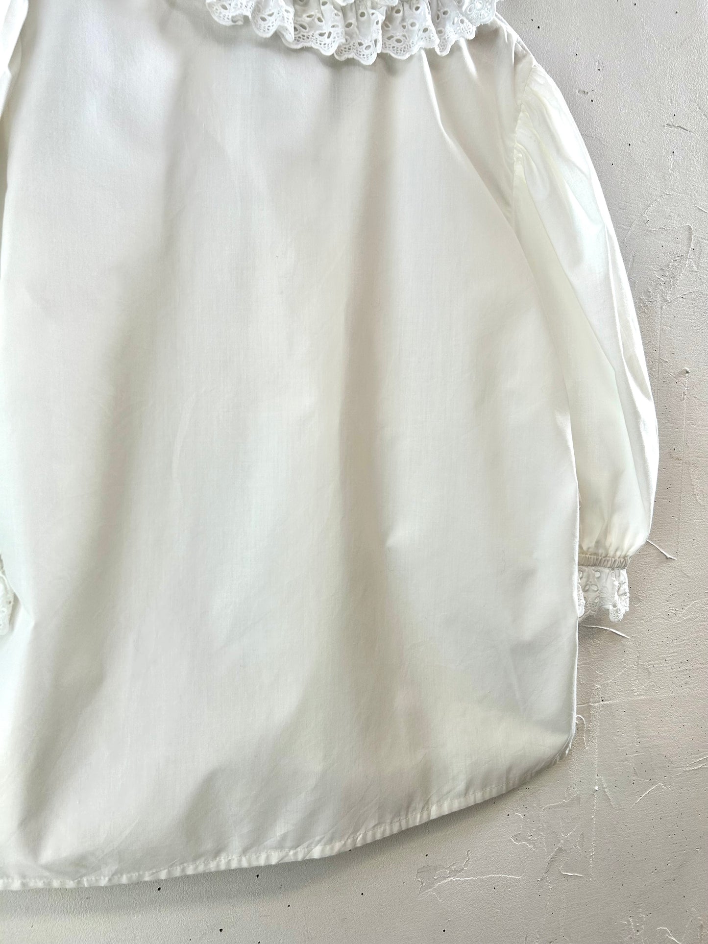 Vintage White Blouse [F30541]