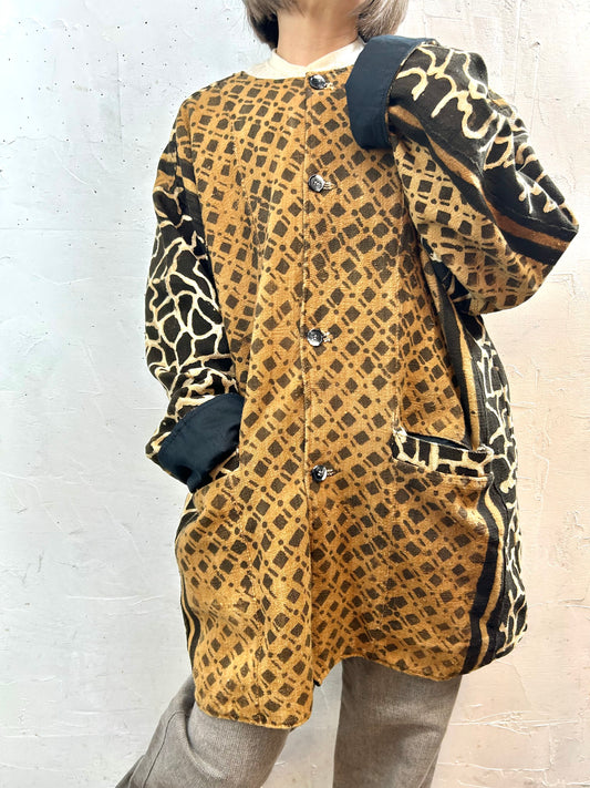 Vintage Rug Jacket [L29034]