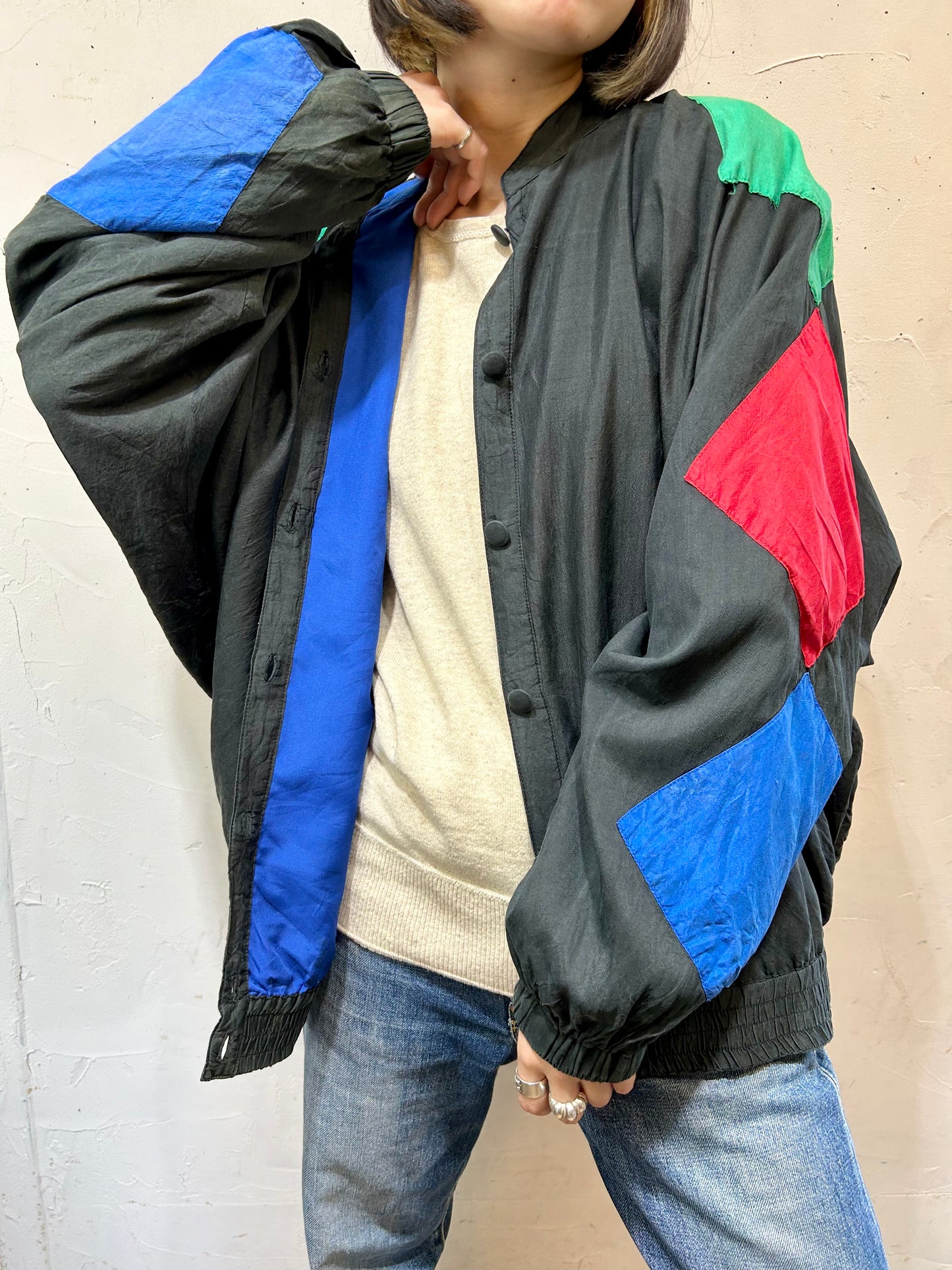 Vintage Silk Blouson [K25486]