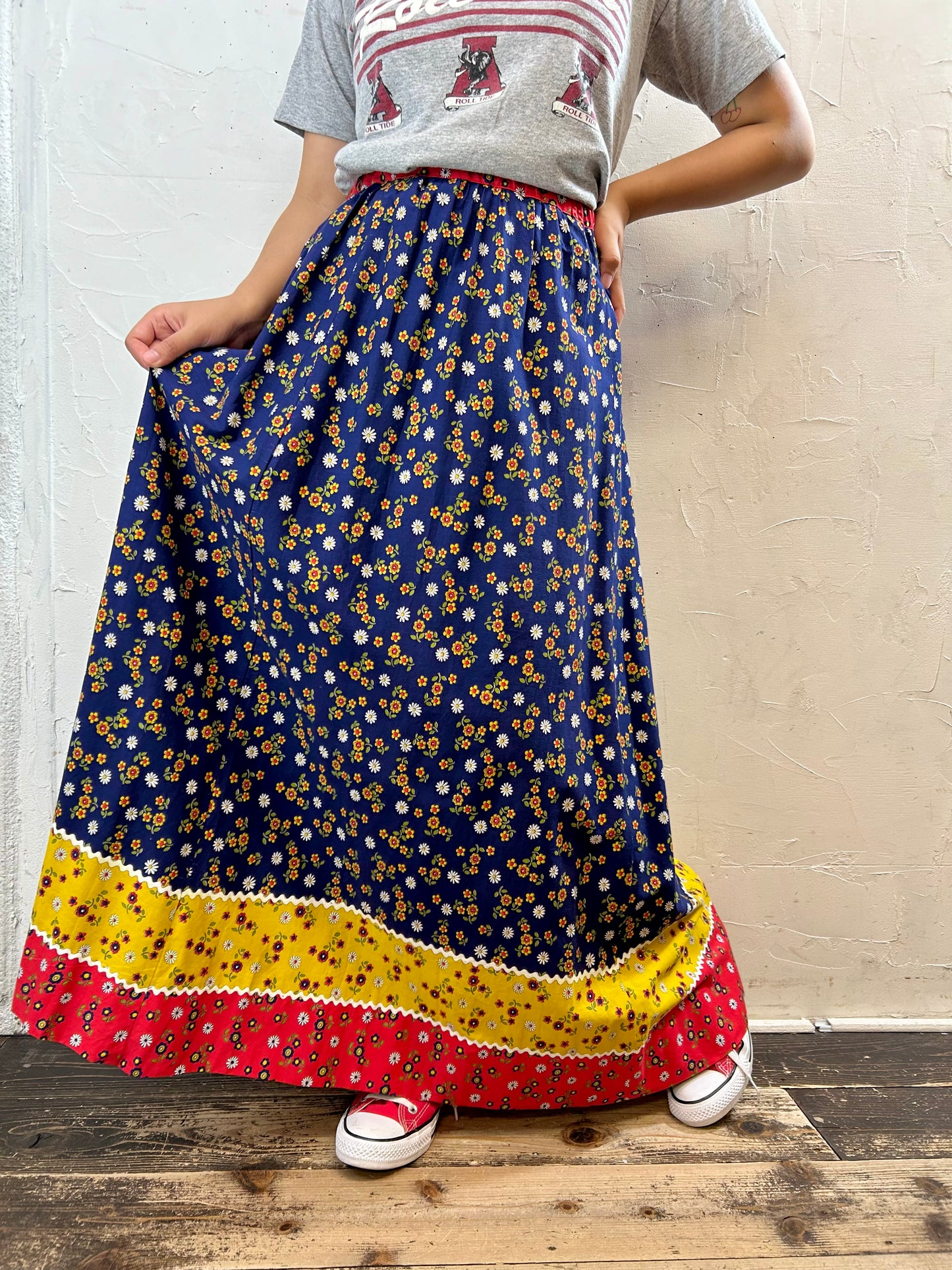 ’70s Vintage Skirt [H28171]