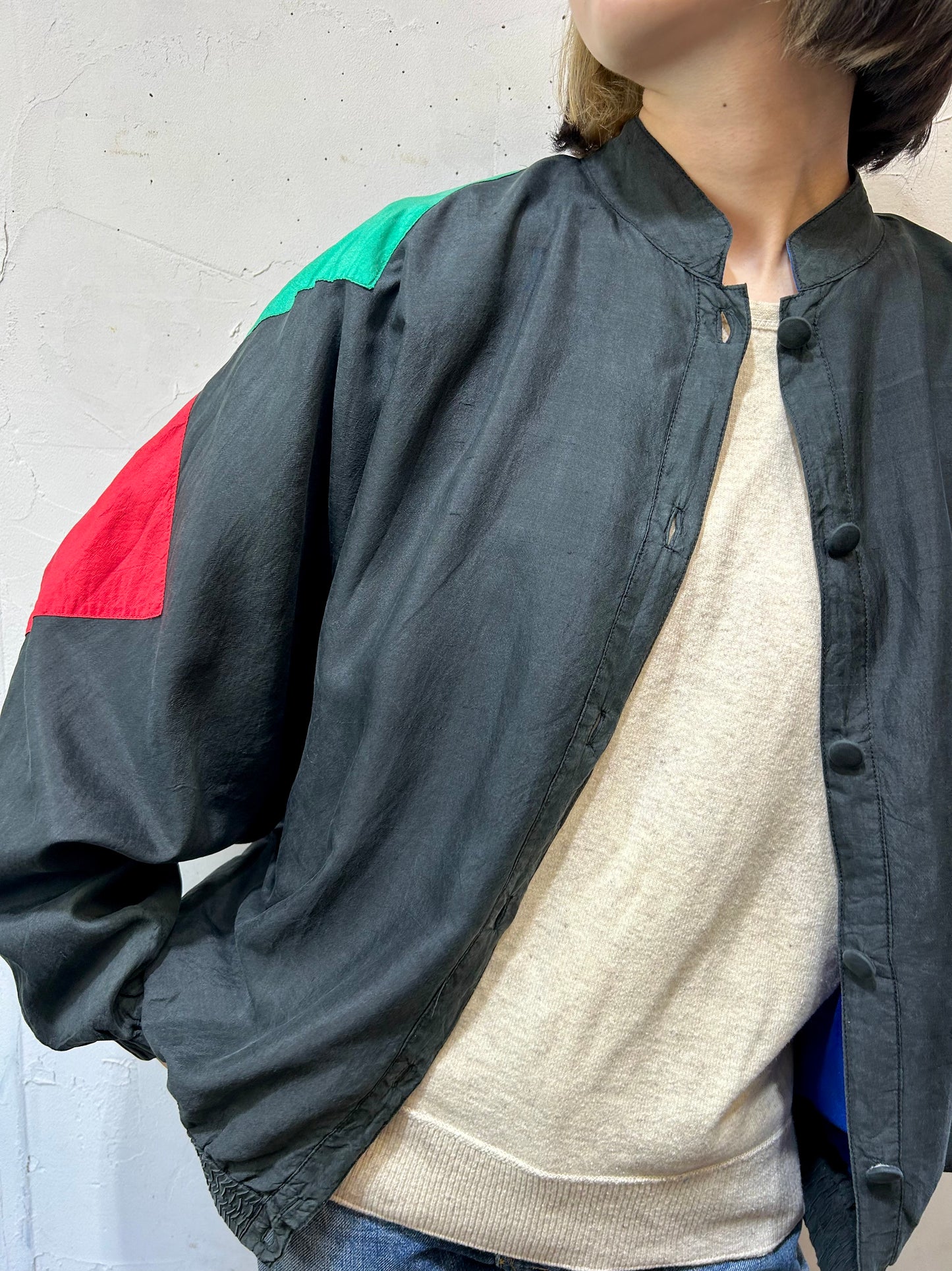 Vintage Silk Blouson [K25486]