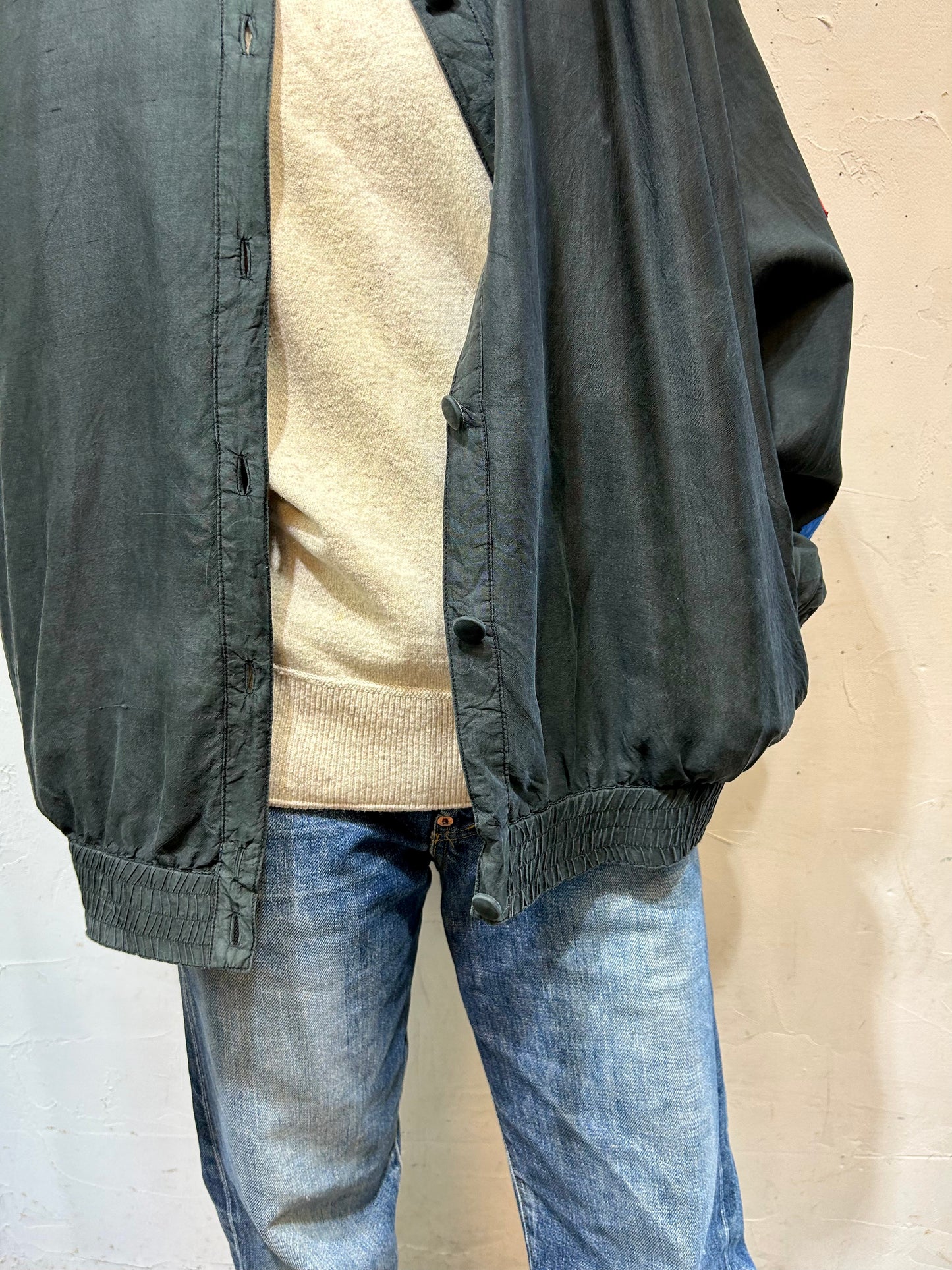 Vintage Silk Blouson [K25486]