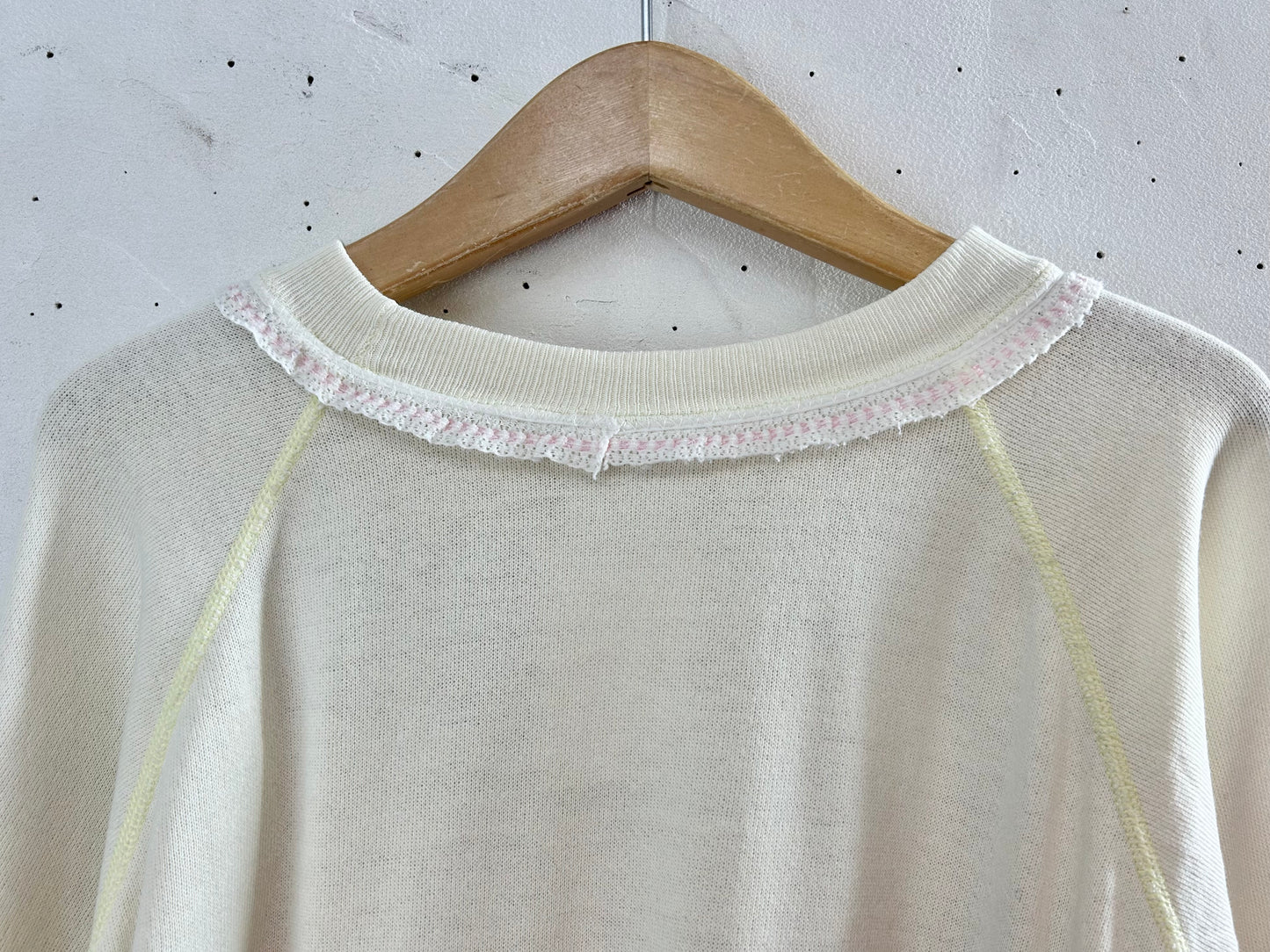 ’80s Vintage Hand Painted Sweat MADE IN USA 〜Hanes〜 [A29431]