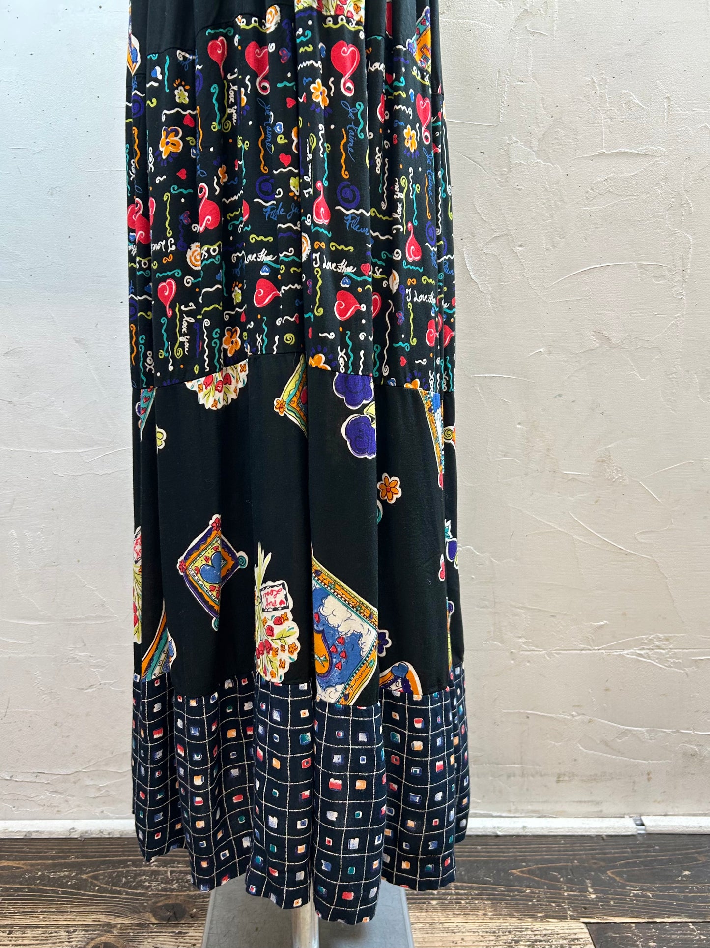 Vintage Tiered Skirt [B29468]