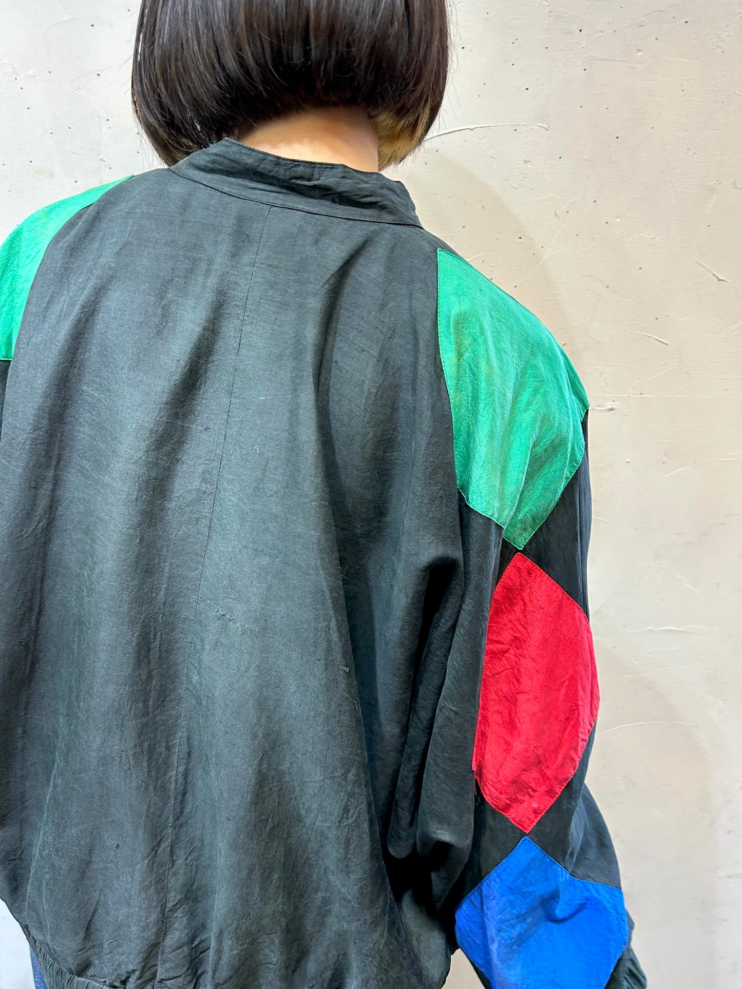 Vintage Silk Blouson [K25486]