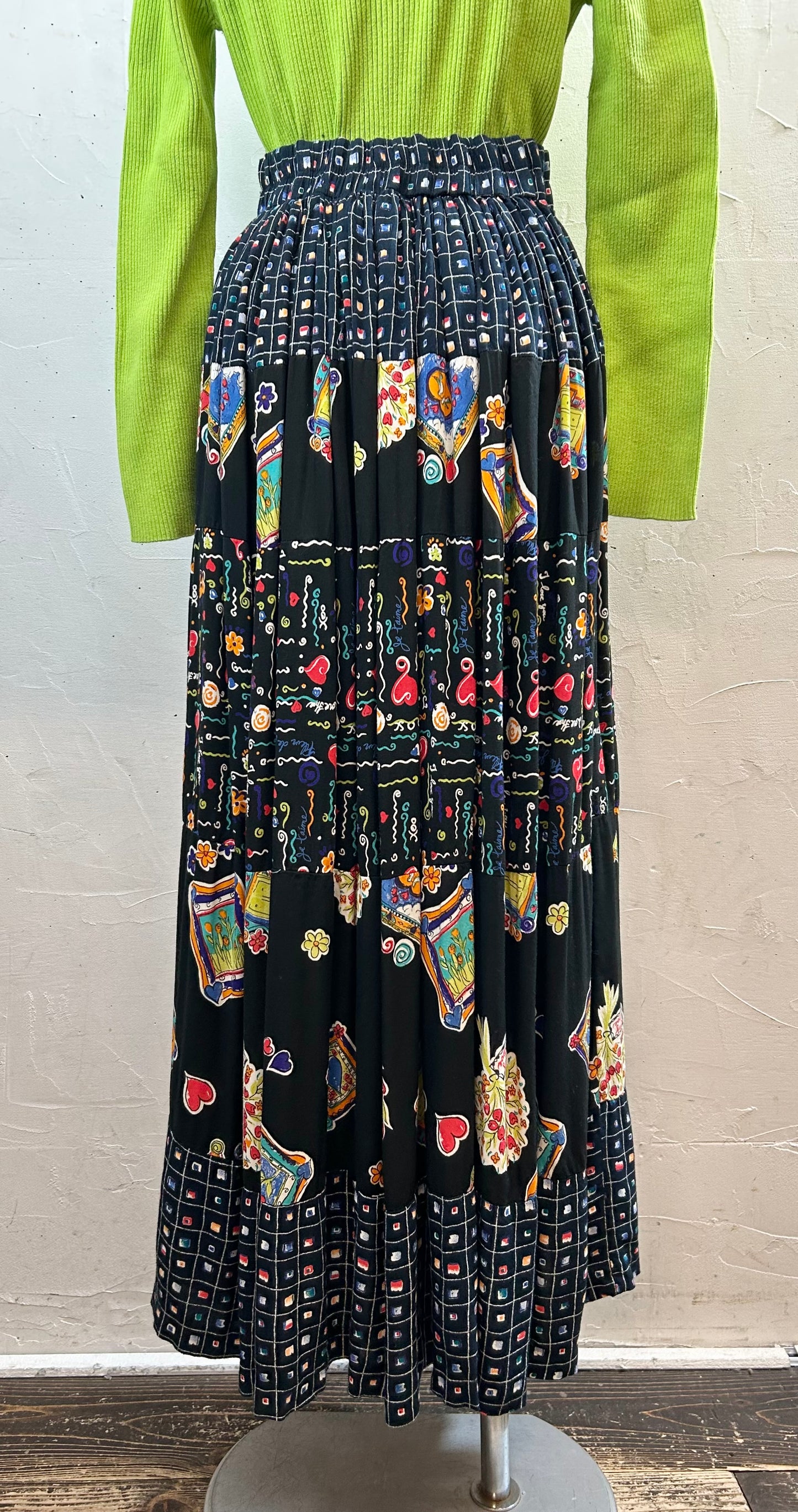 Vintage Tiered Skirt [B29468]