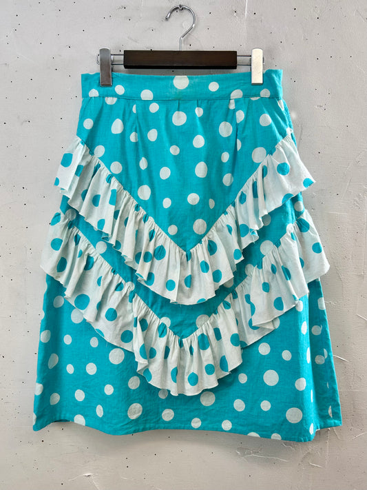 Vintage Dot Skirt [E30325]