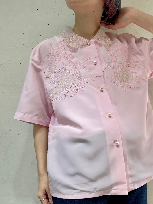 Vintage Embroidery Shirt [C26653]