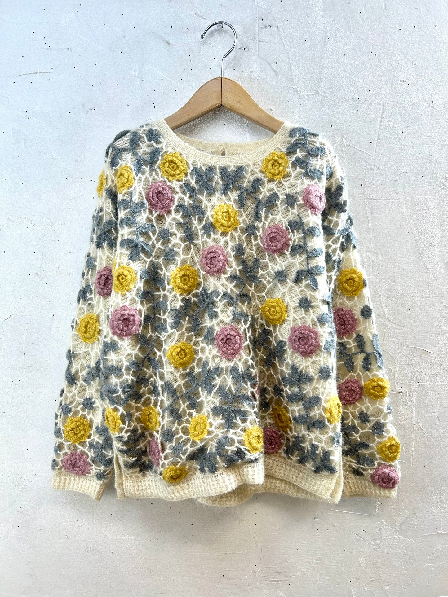 Vintage Knit Sweater [I28588]