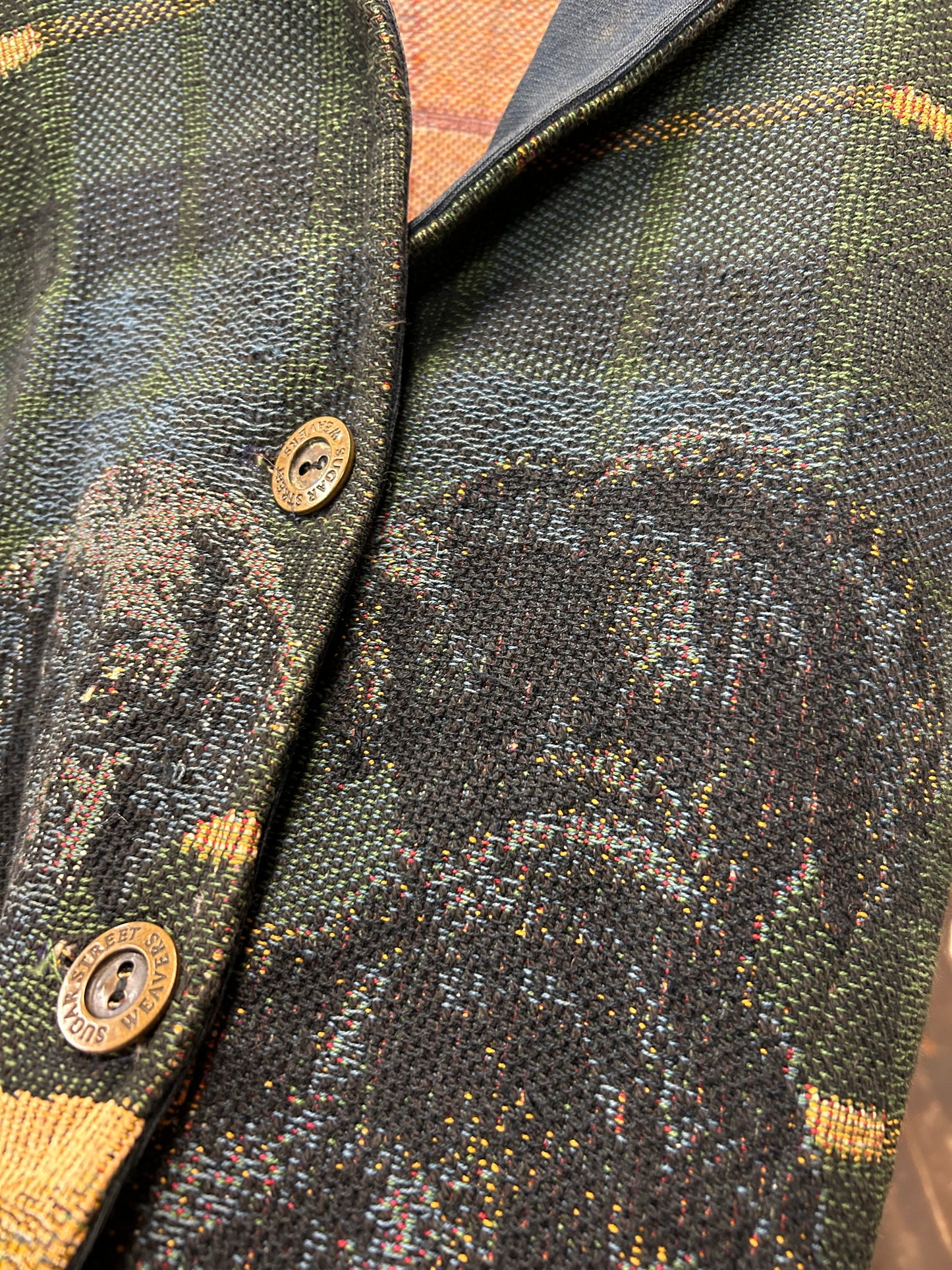 Vintage Rug Jacket MADE IN USA 〜SUGAR STREET WEAVERS〜 [A29250]