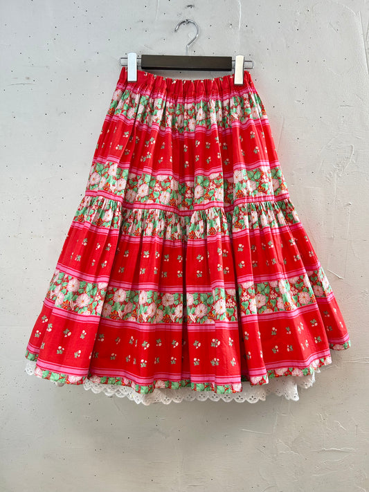 Vintage Tiered Skirt [E30326]