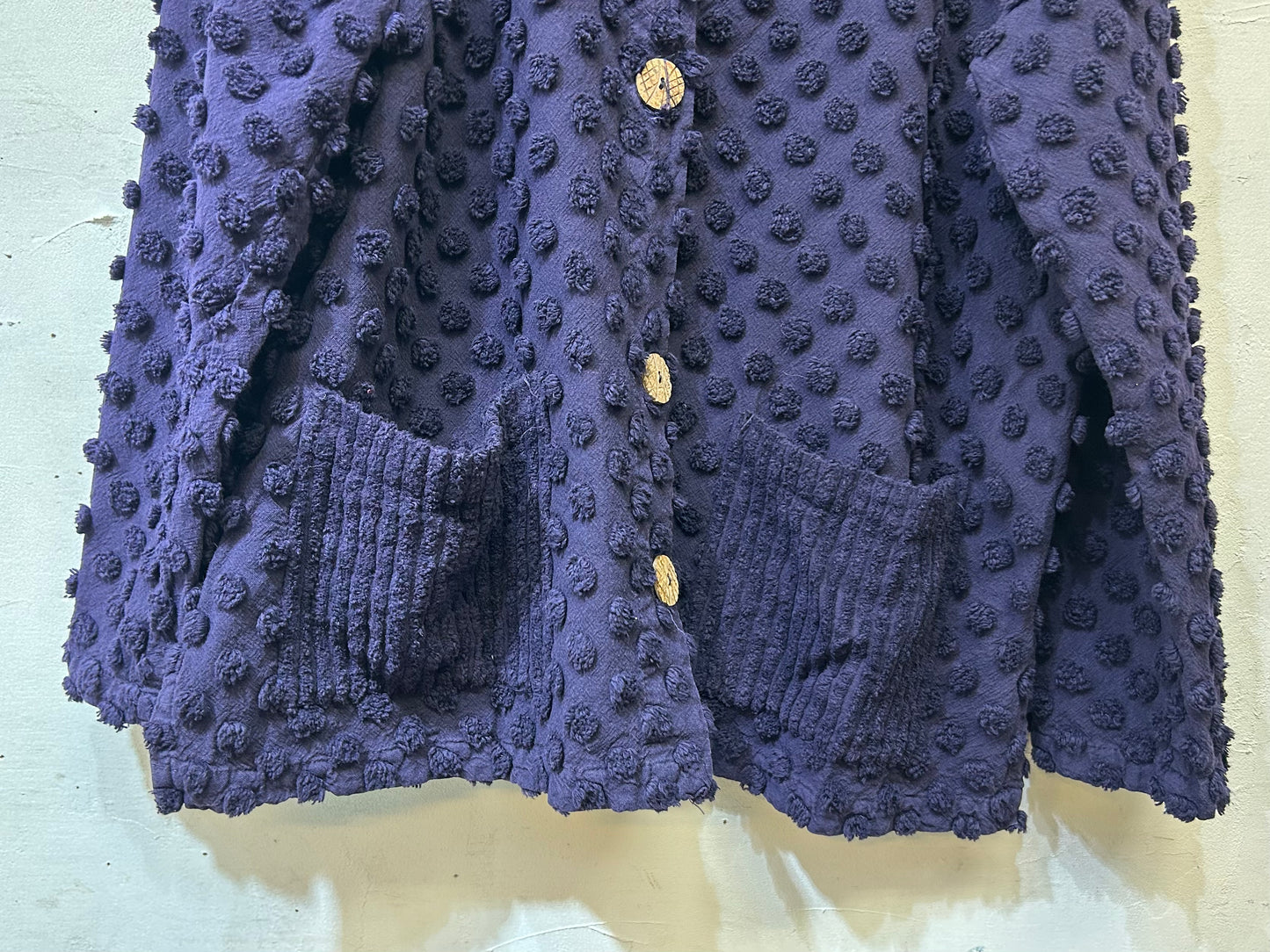 Vintage Chenille Weave Jacket MADE IN USA [H24812]