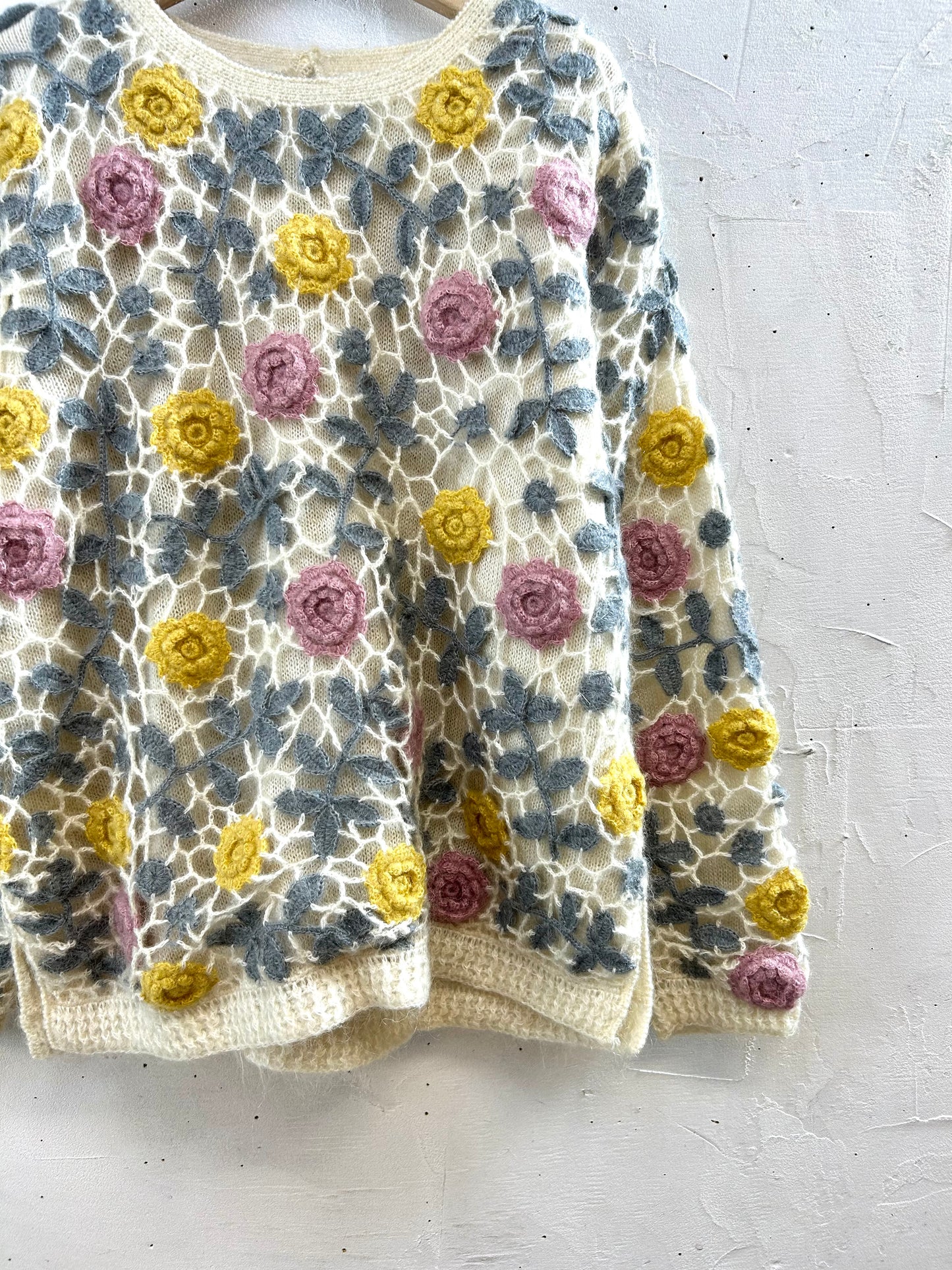 Vintage Knit Sweater [I28588]