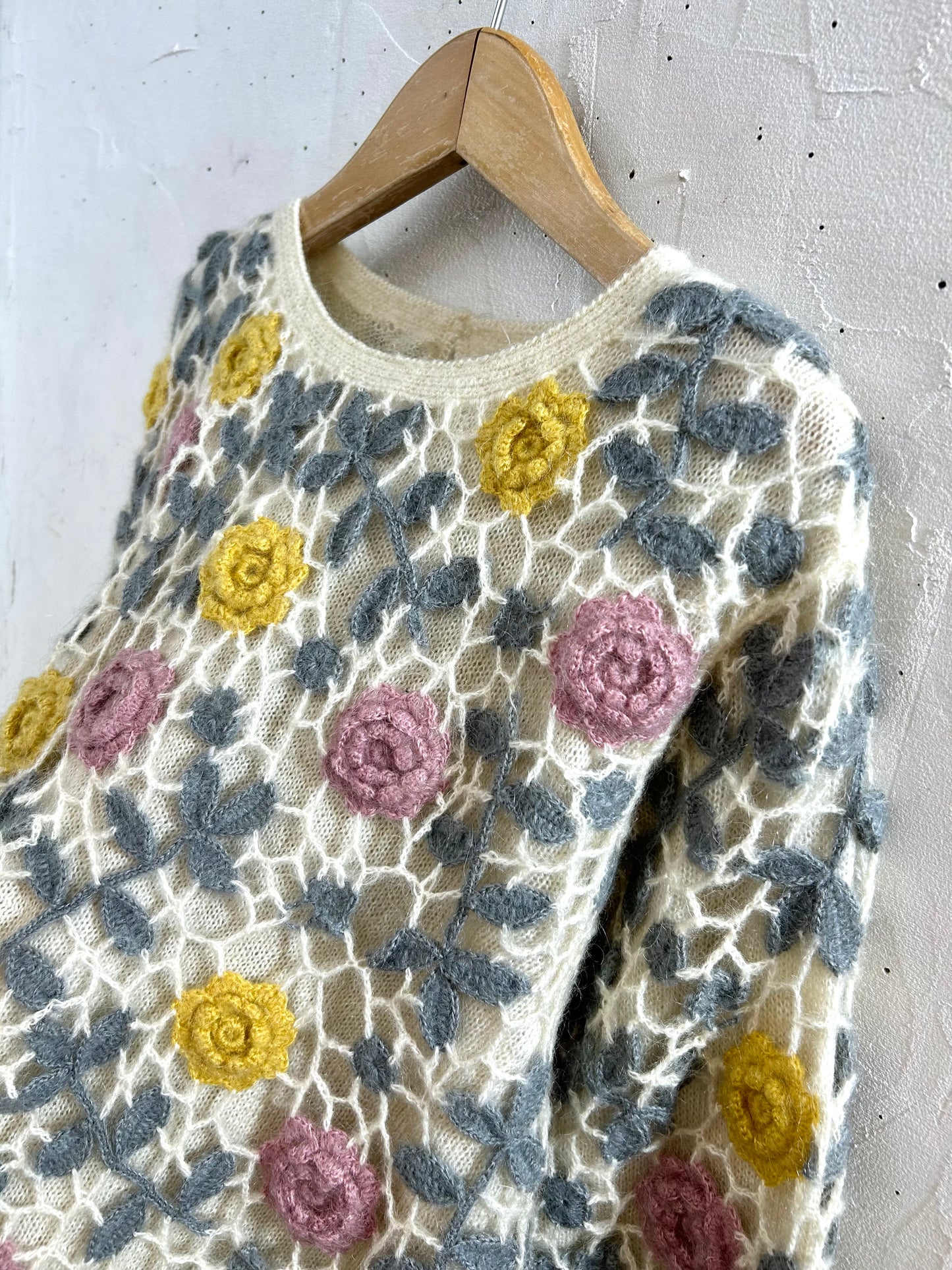 Vintage Knit Sweater [I28588]