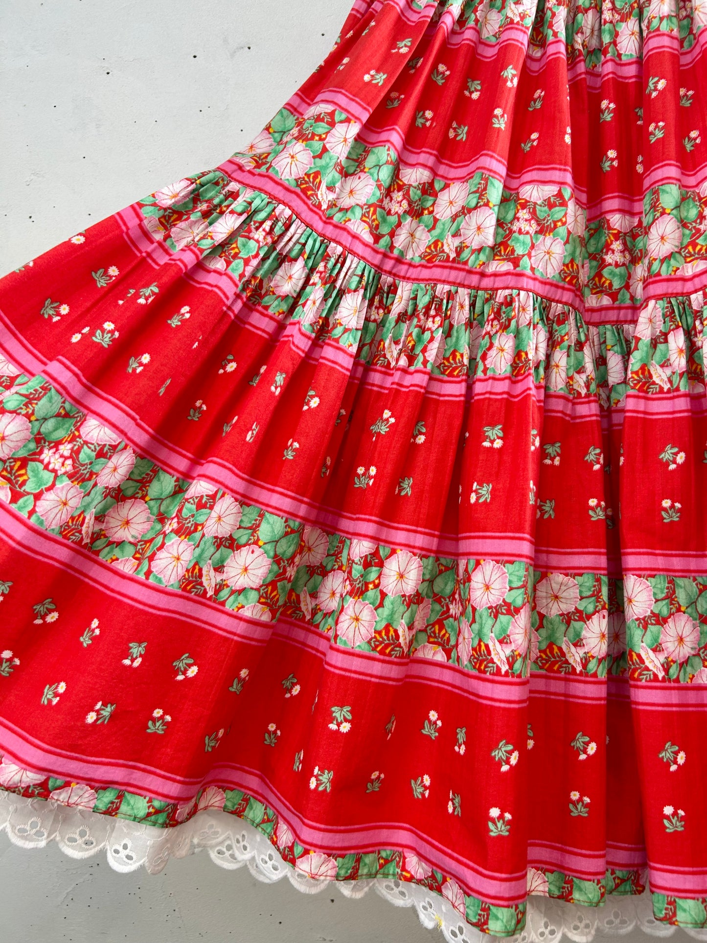 Vintage Tiered Skirt [E30326]