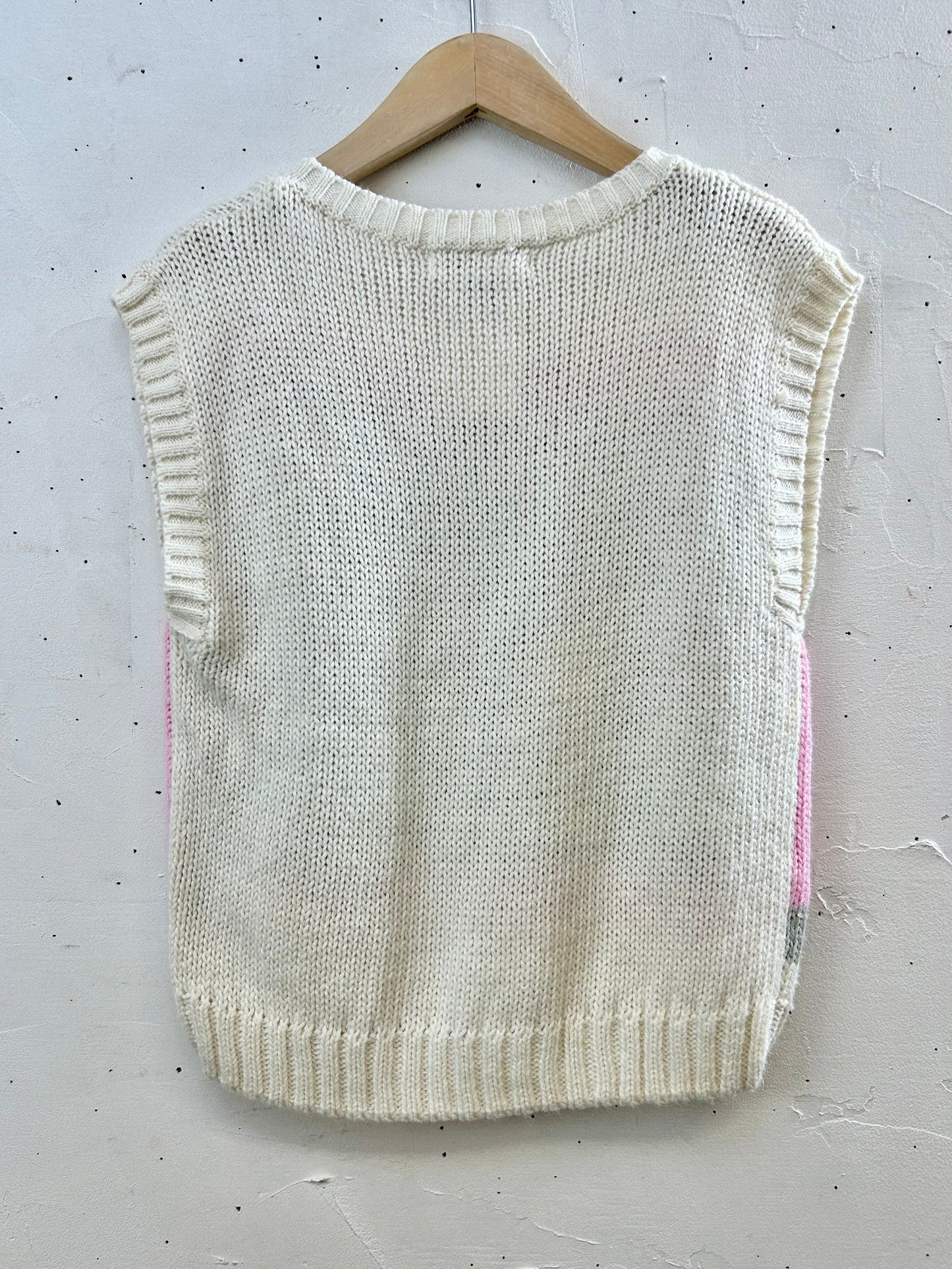 Vintage Hand Knit Vest [I28368]